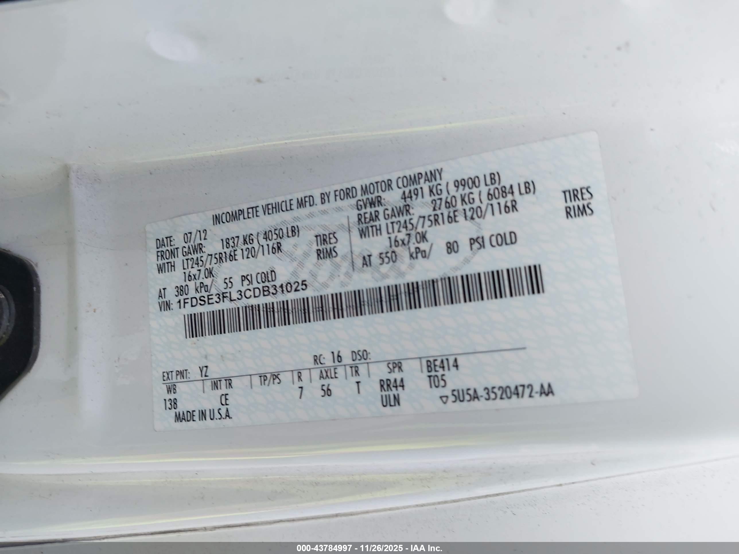 FORD E-350 image 9