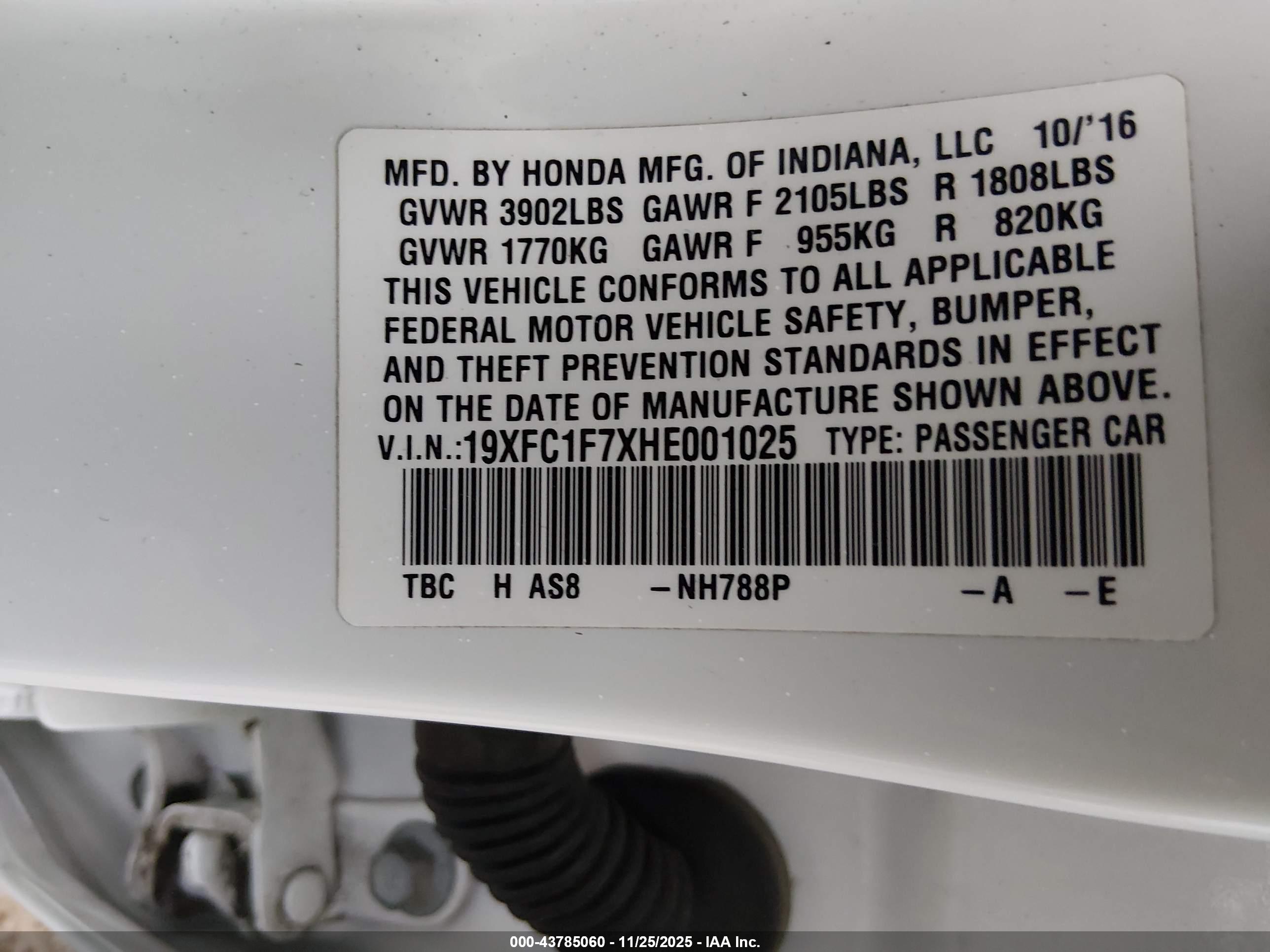 HONDA CIVIC image 9