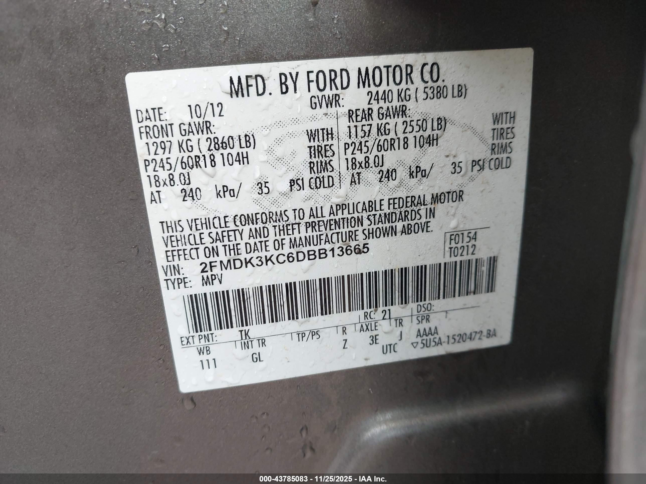FORD EDGE image 9
