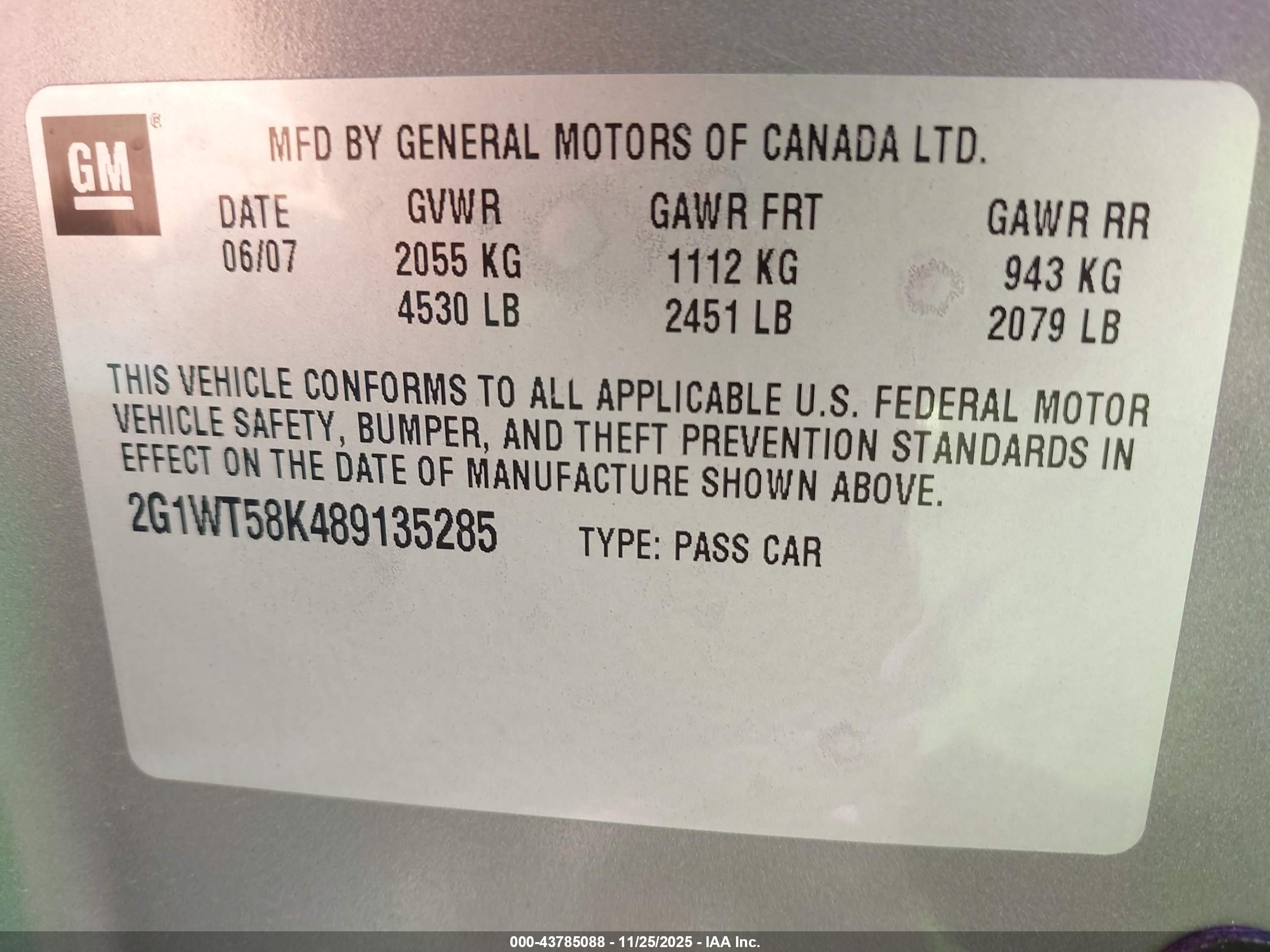 CHEVROLET IMPALA image 9