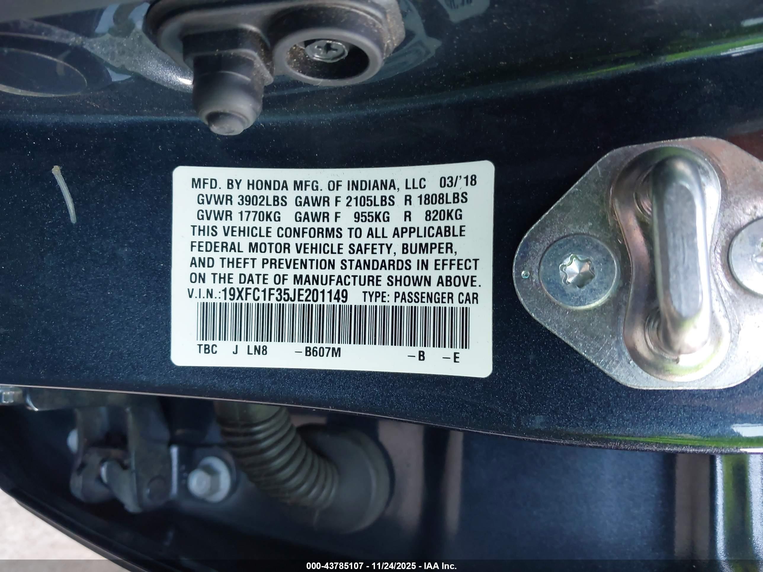 HONDA CIVIC image 9
