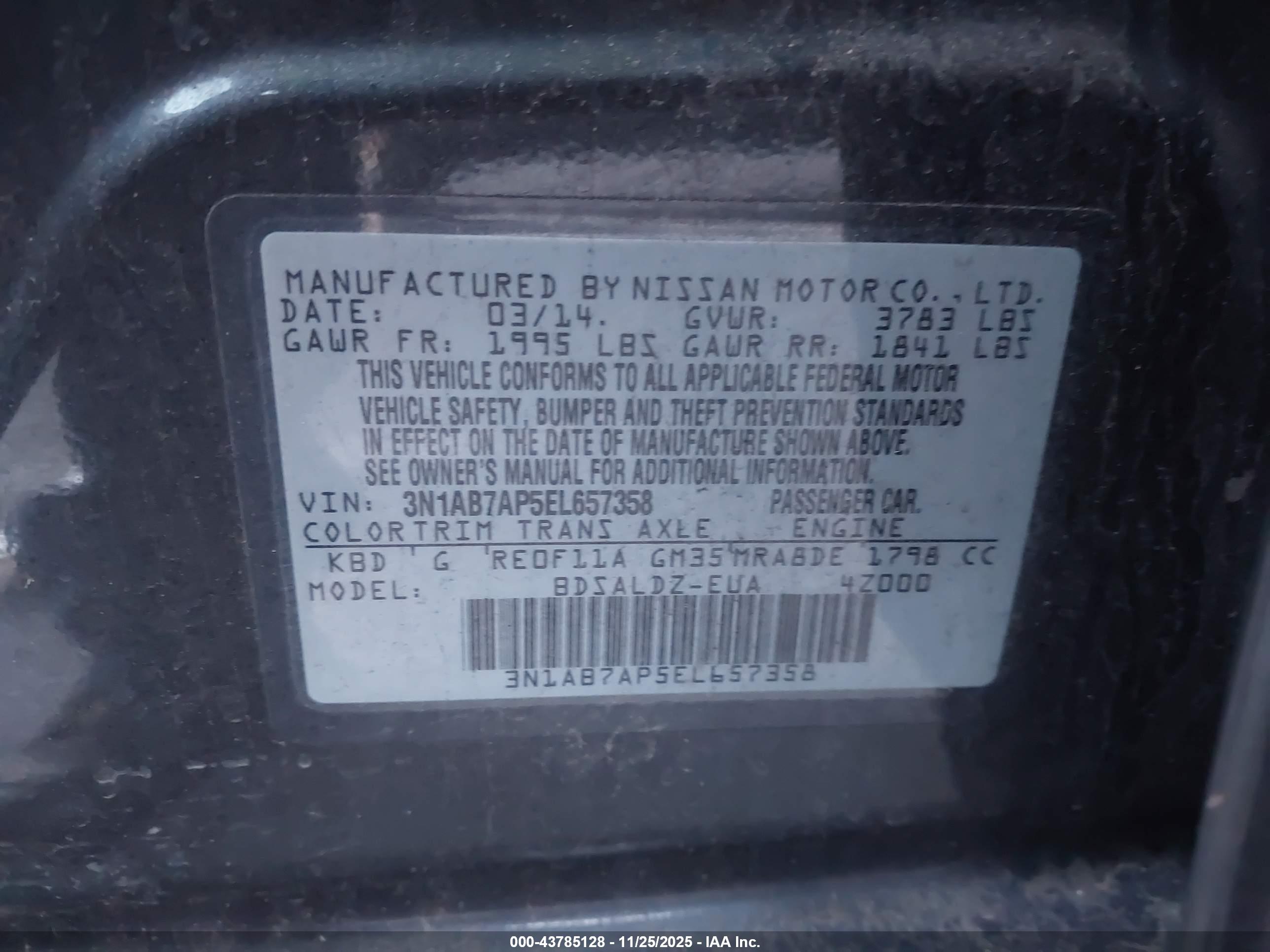 NISSAN SENTRA image 9
