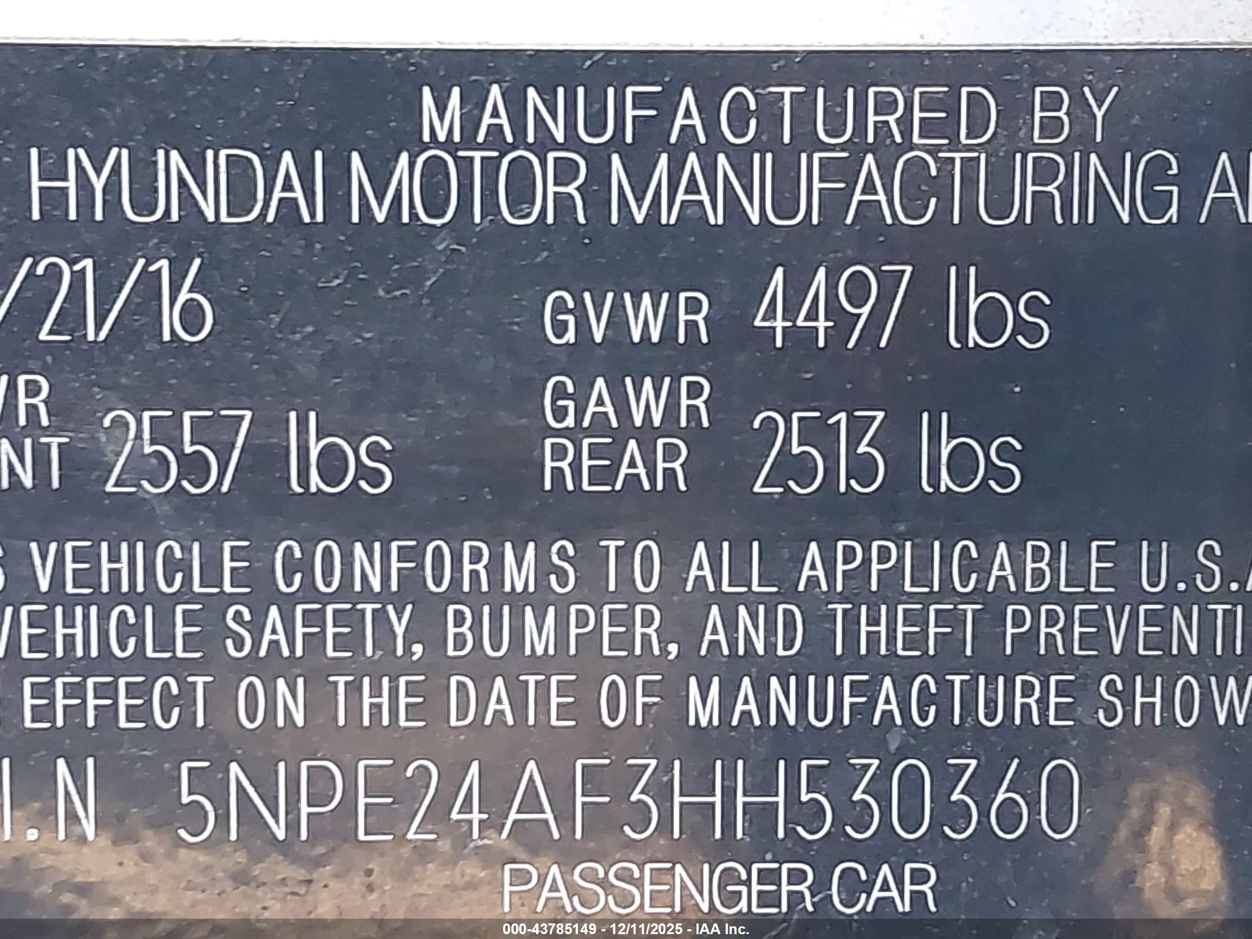 HYUNDAI SONATA image 9