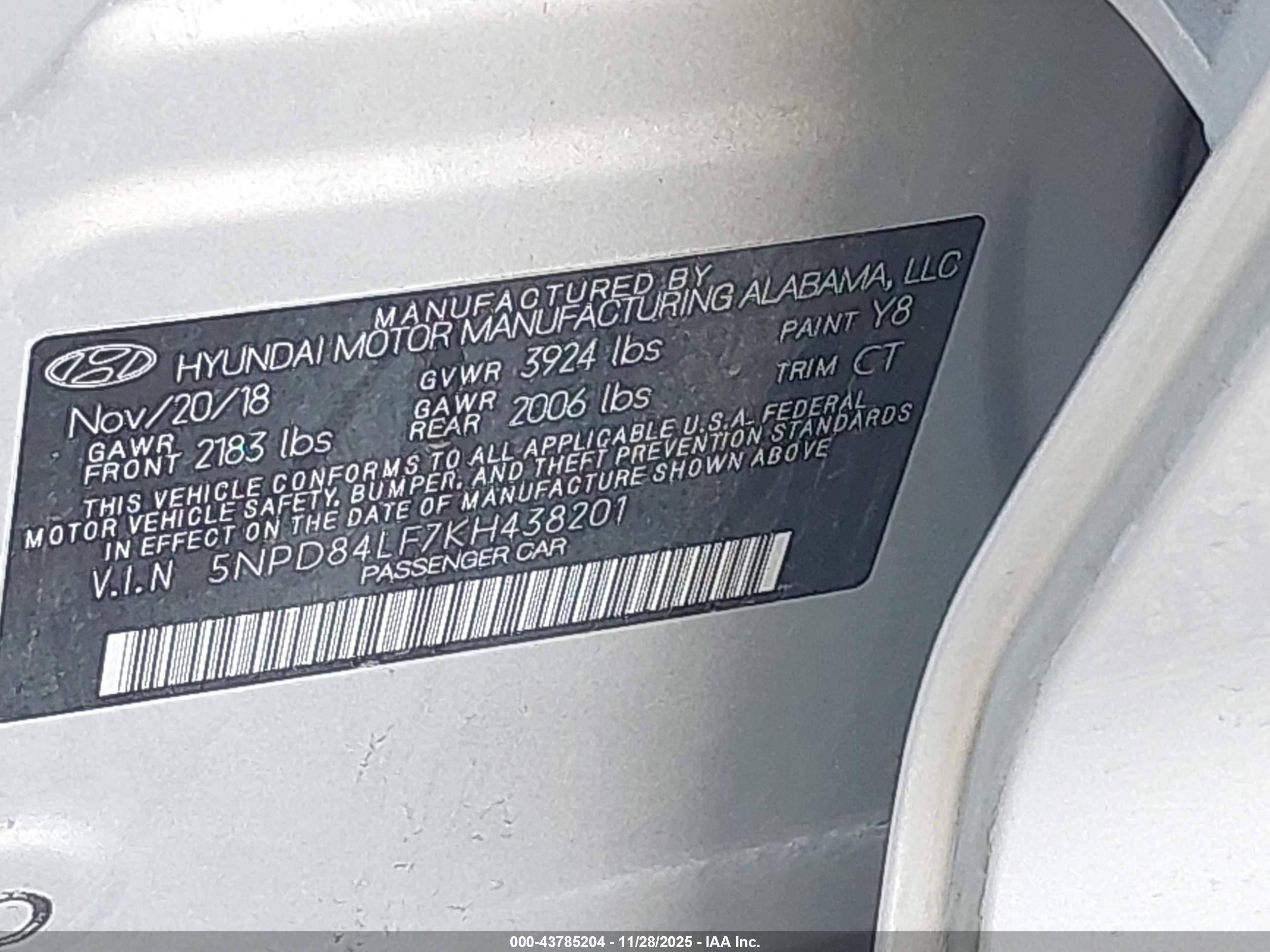 HYUNDAI ELANTRA image 9