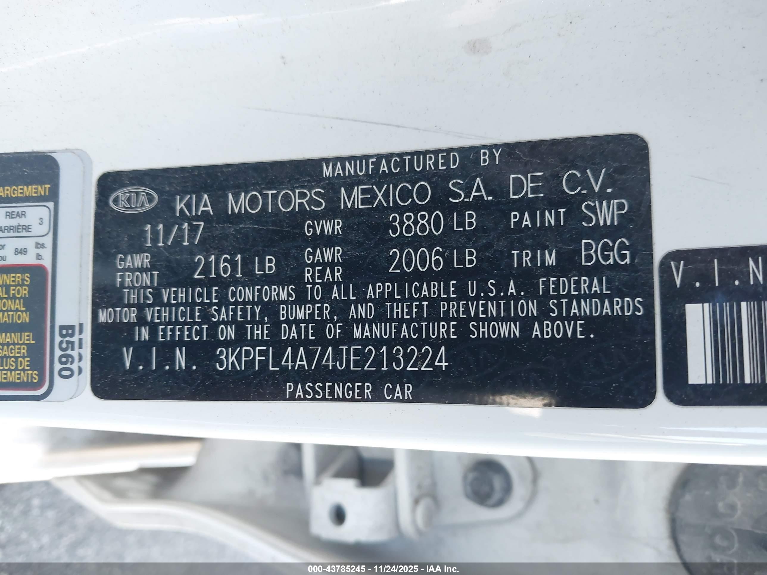 KIA FORTE image 9