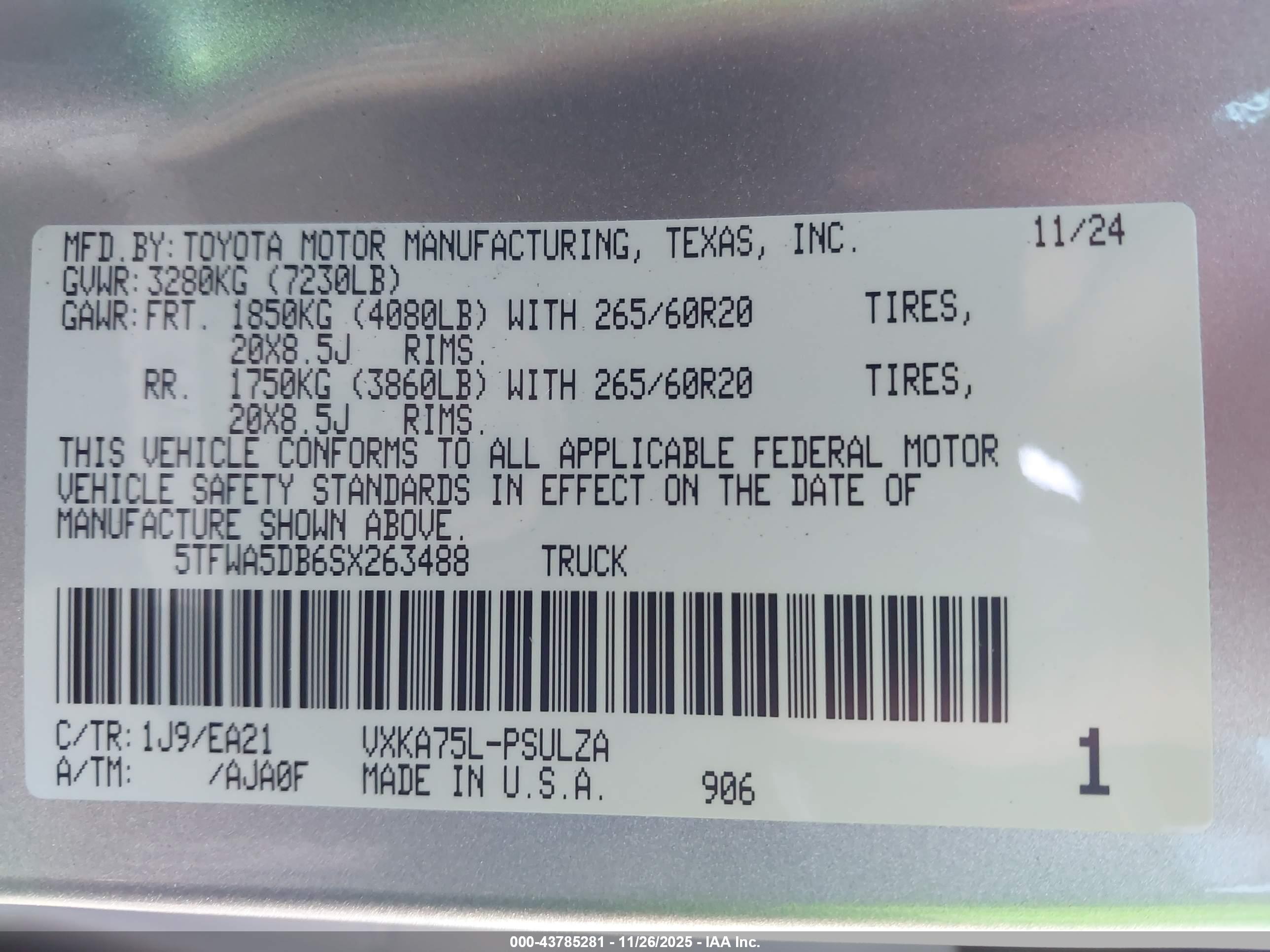TOYOTA TUNDRA image 9