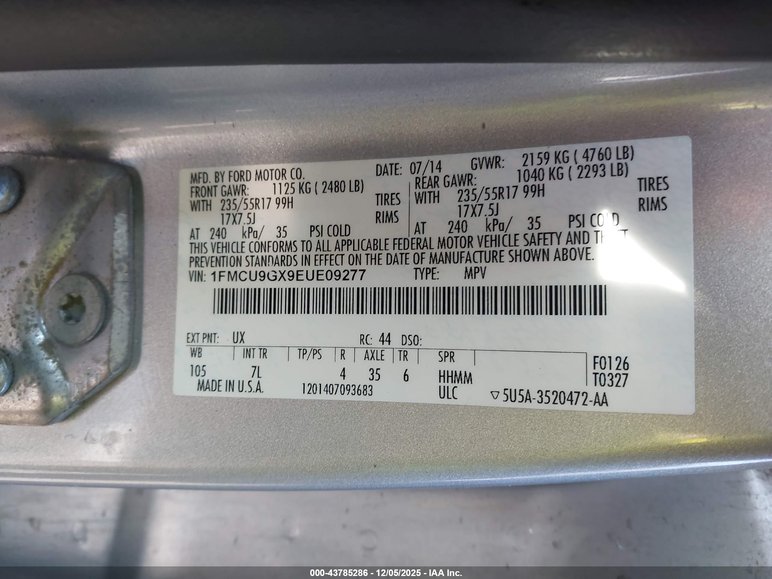 FORD ESCAPE image 9