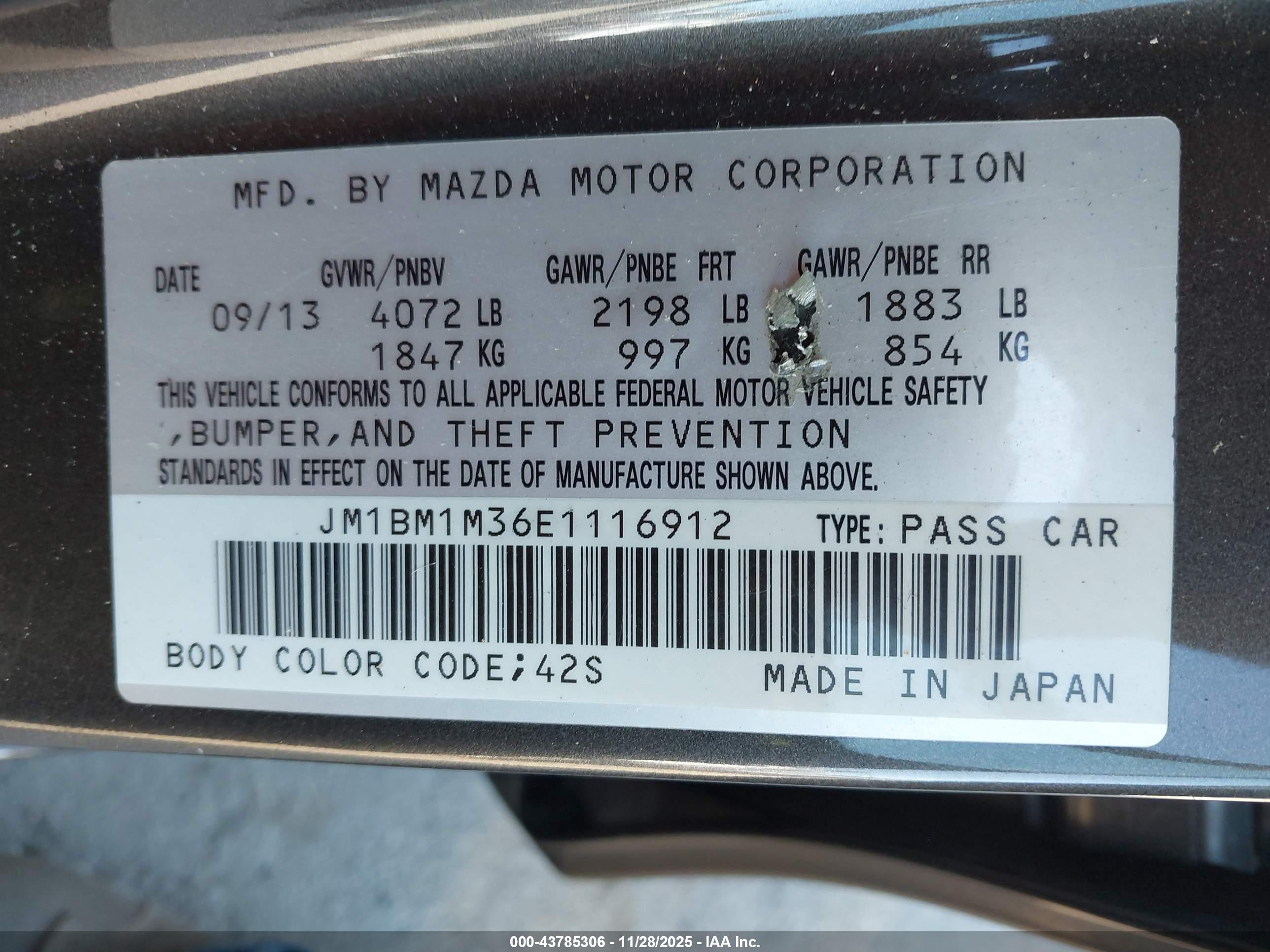 MAZDA MAZDA3 image 9