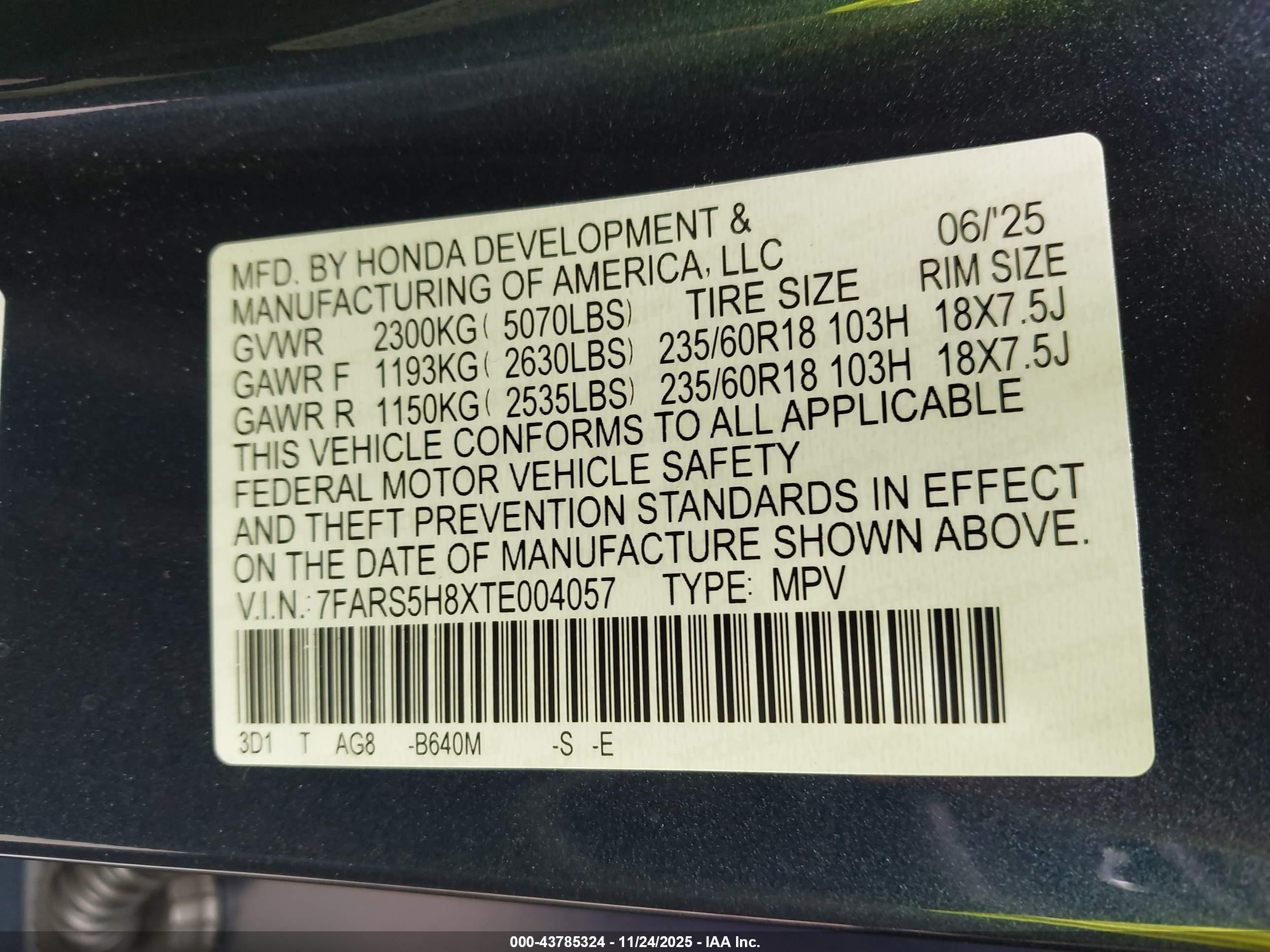 HONDA CR-V image 9