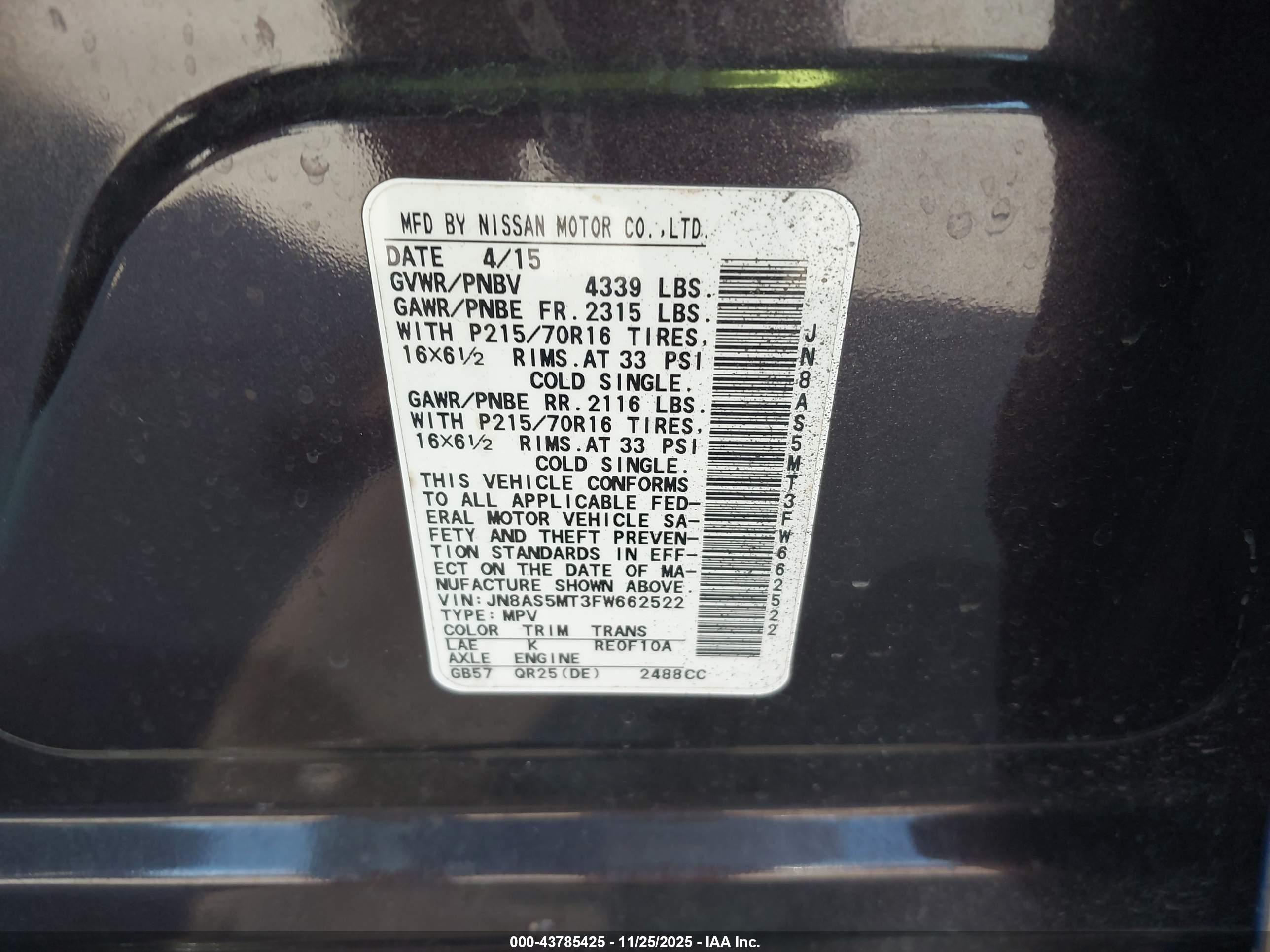NISSAN ROGUE image 9