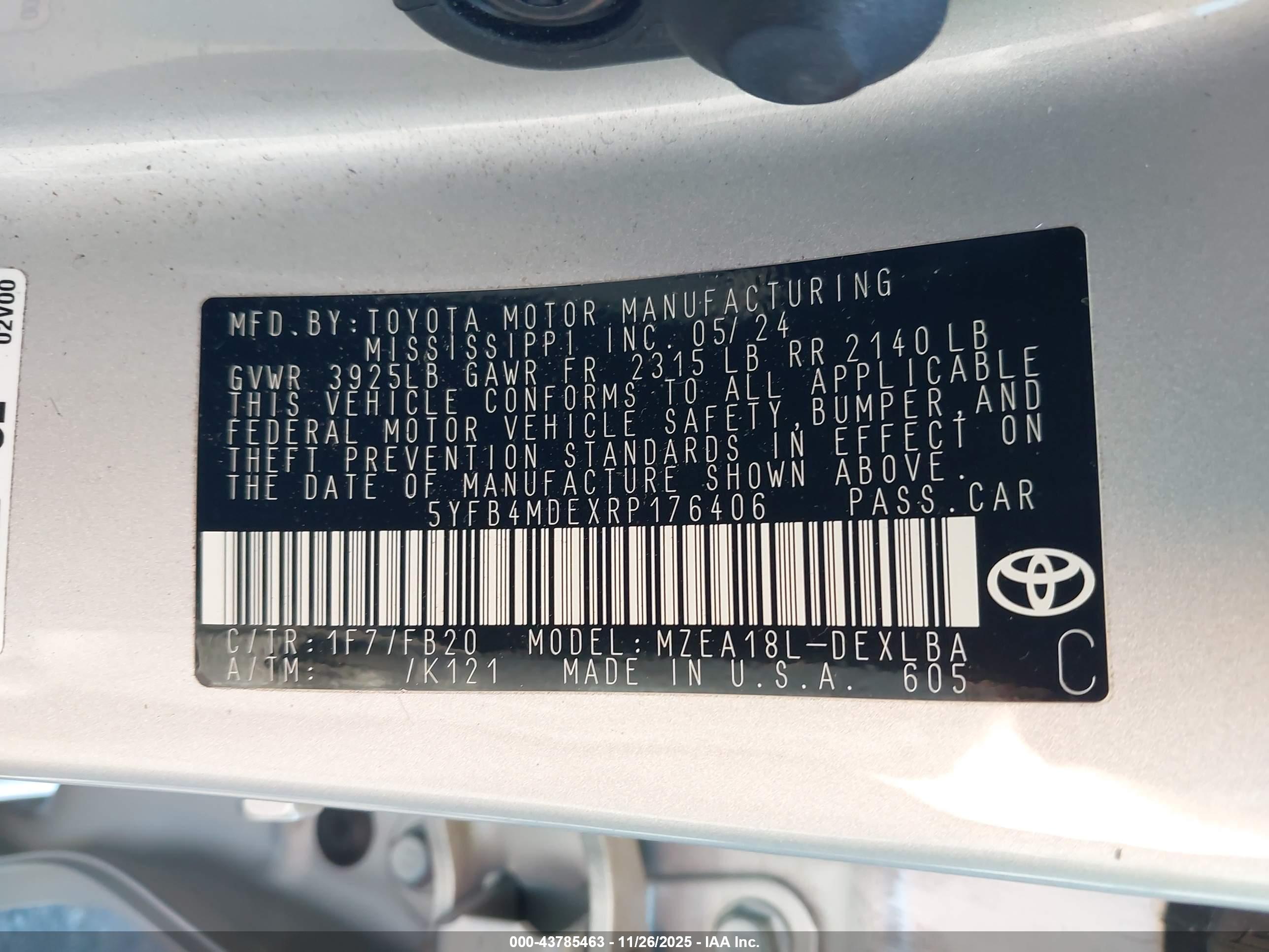 TOYOTA COROLLA image 9