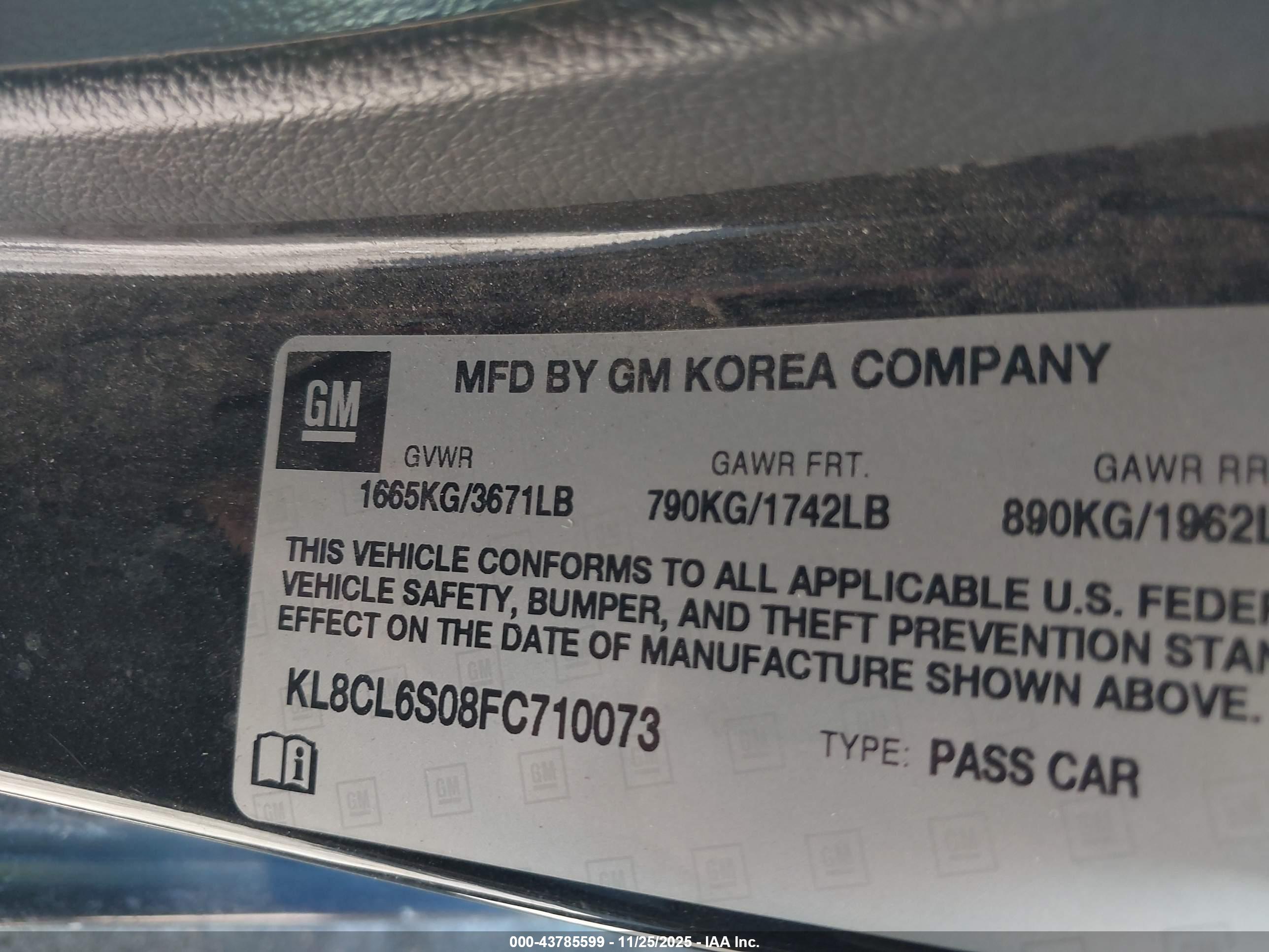 CHEVROLET SPARK image 9