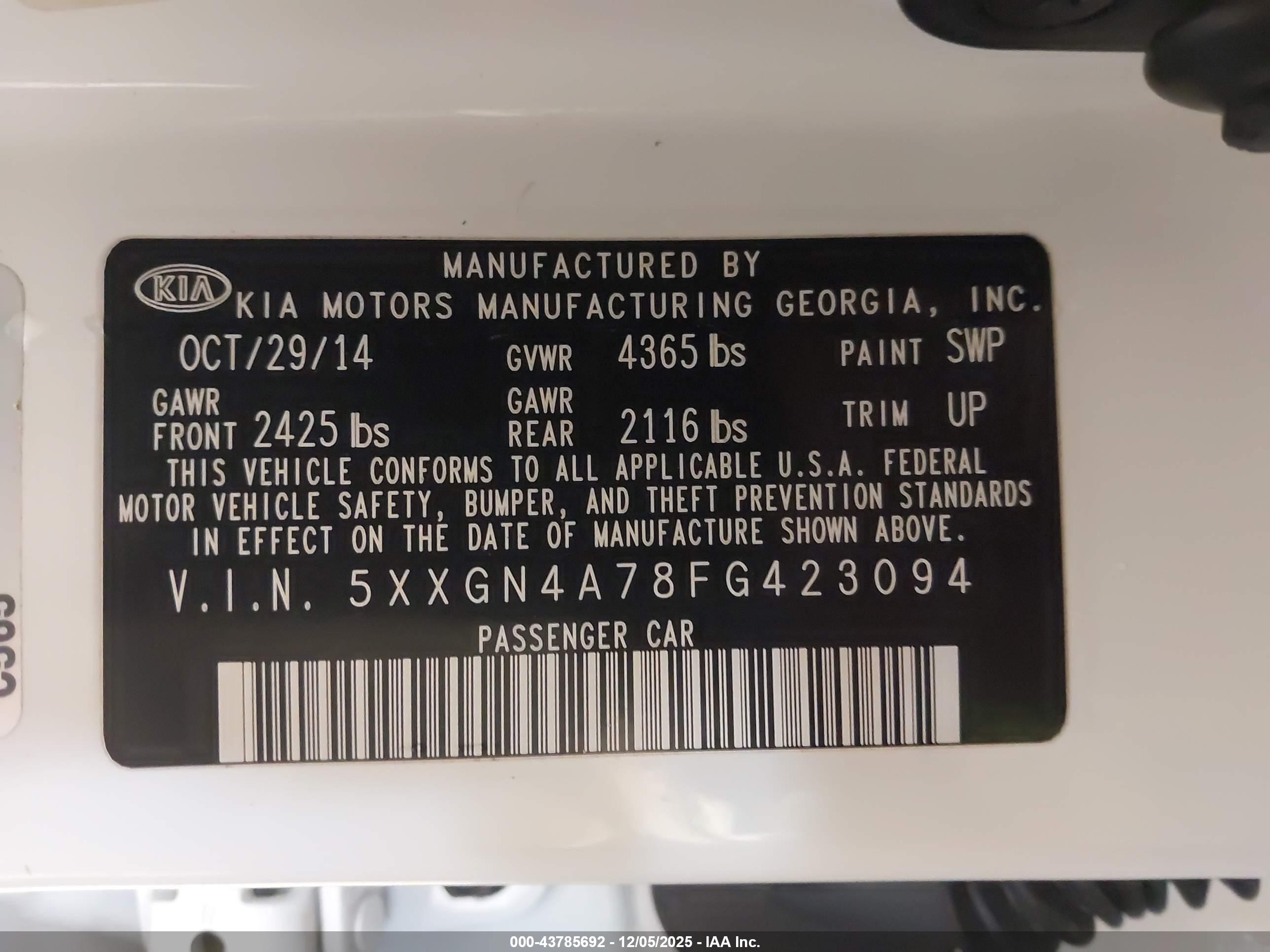 KIA OPTIMA image 9