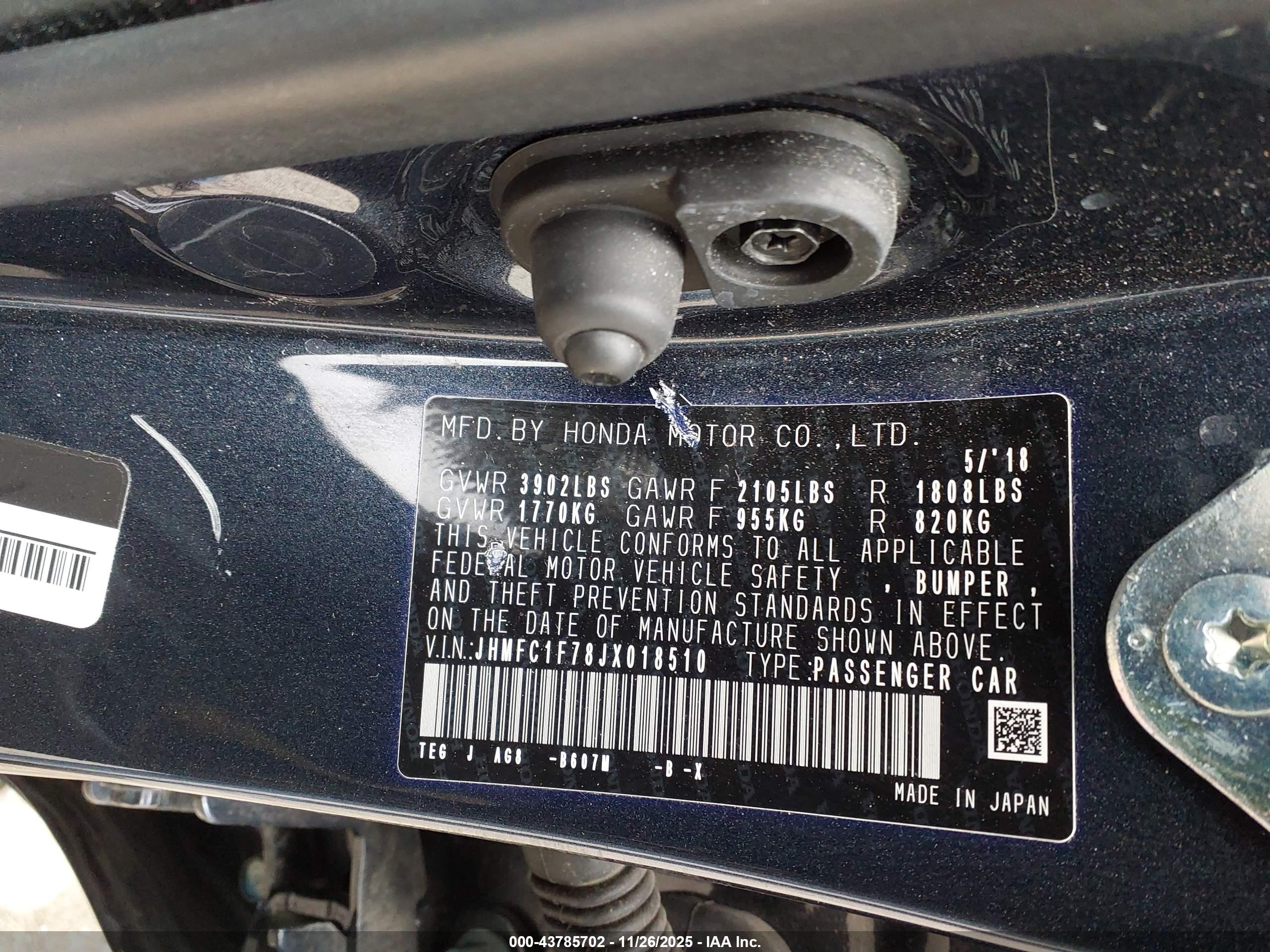 HONDA CIVIC image 9