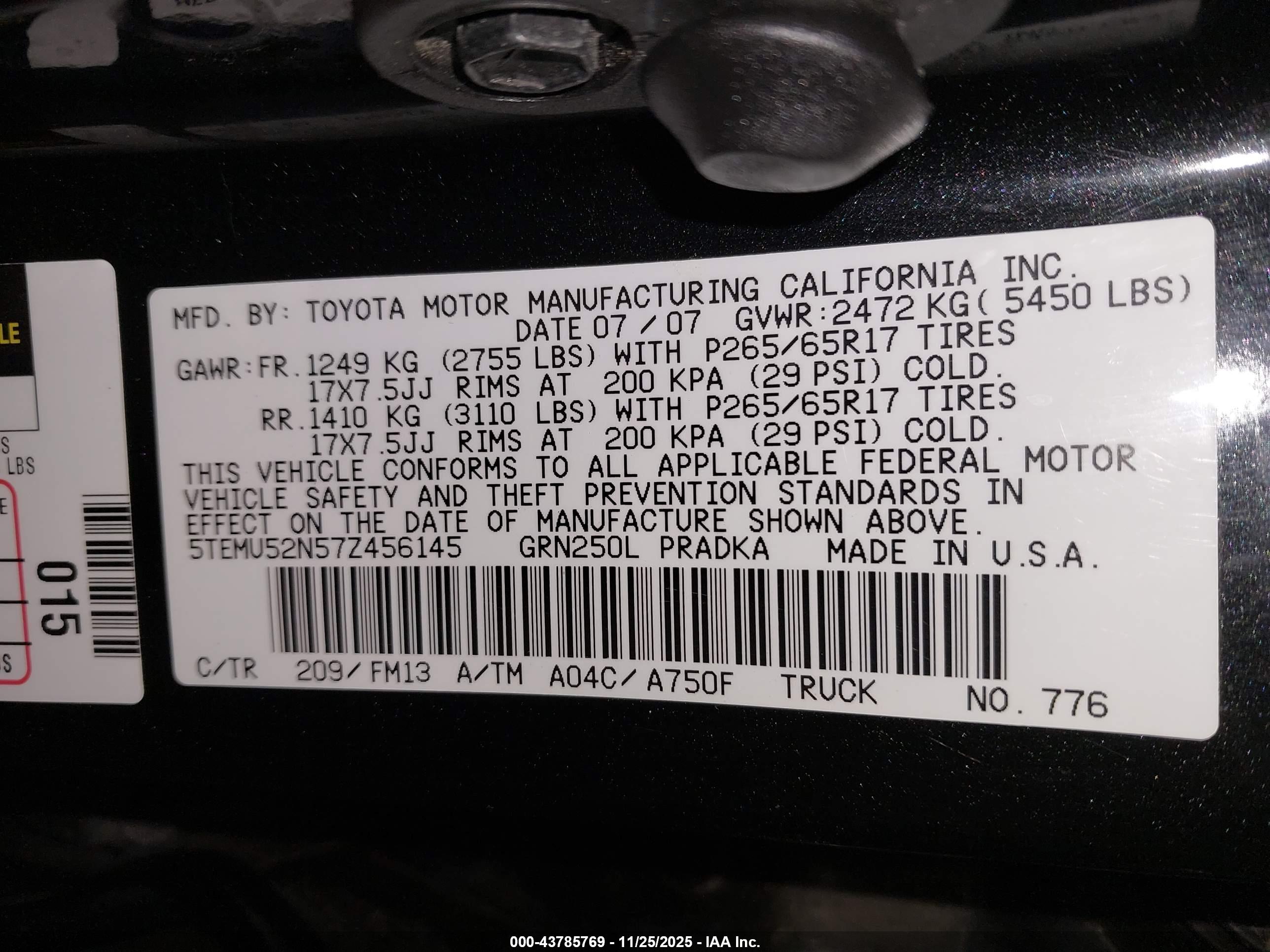 TOYOTA TACOMA image 9