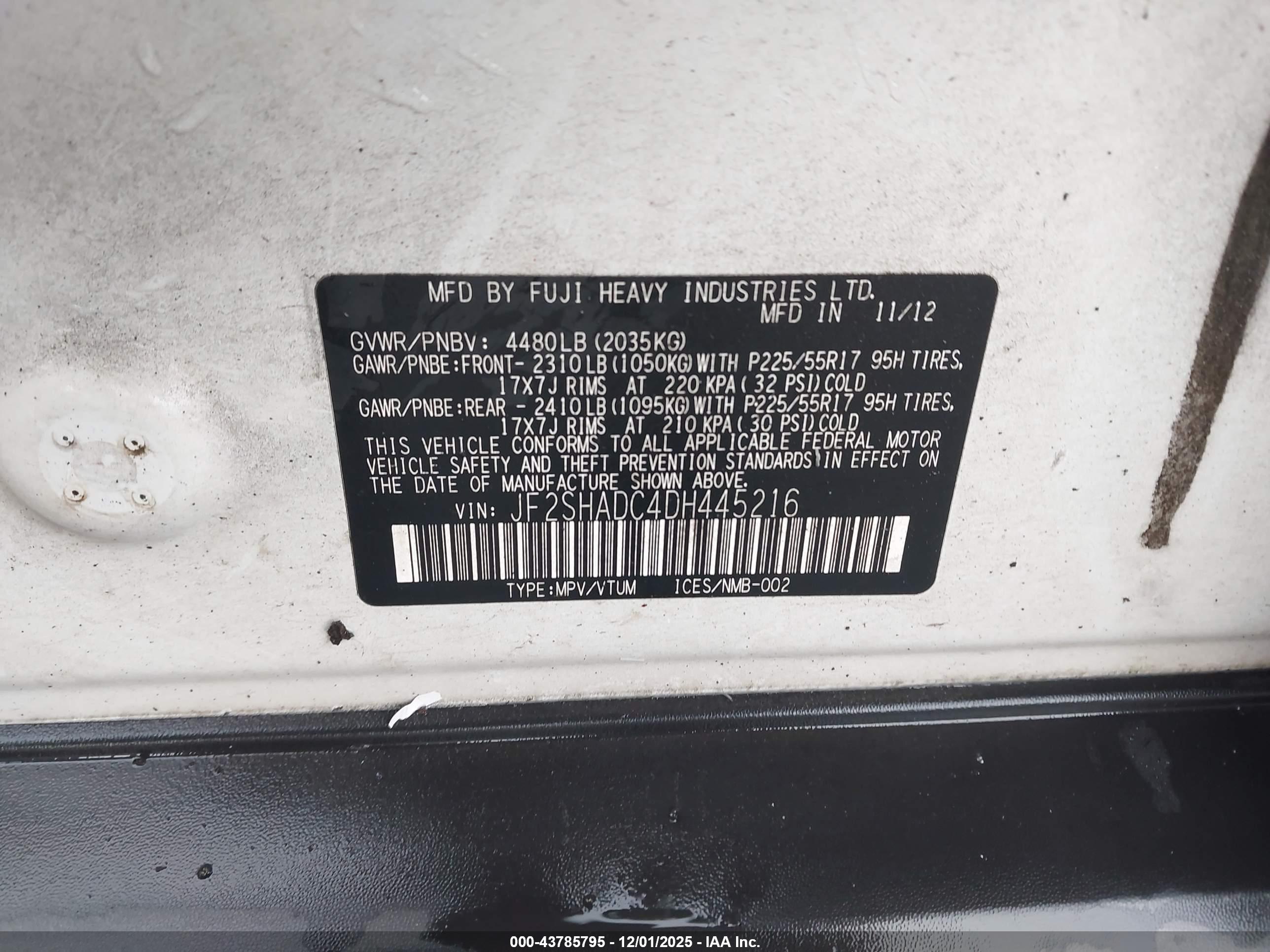 SUBARU FORESTER image 9