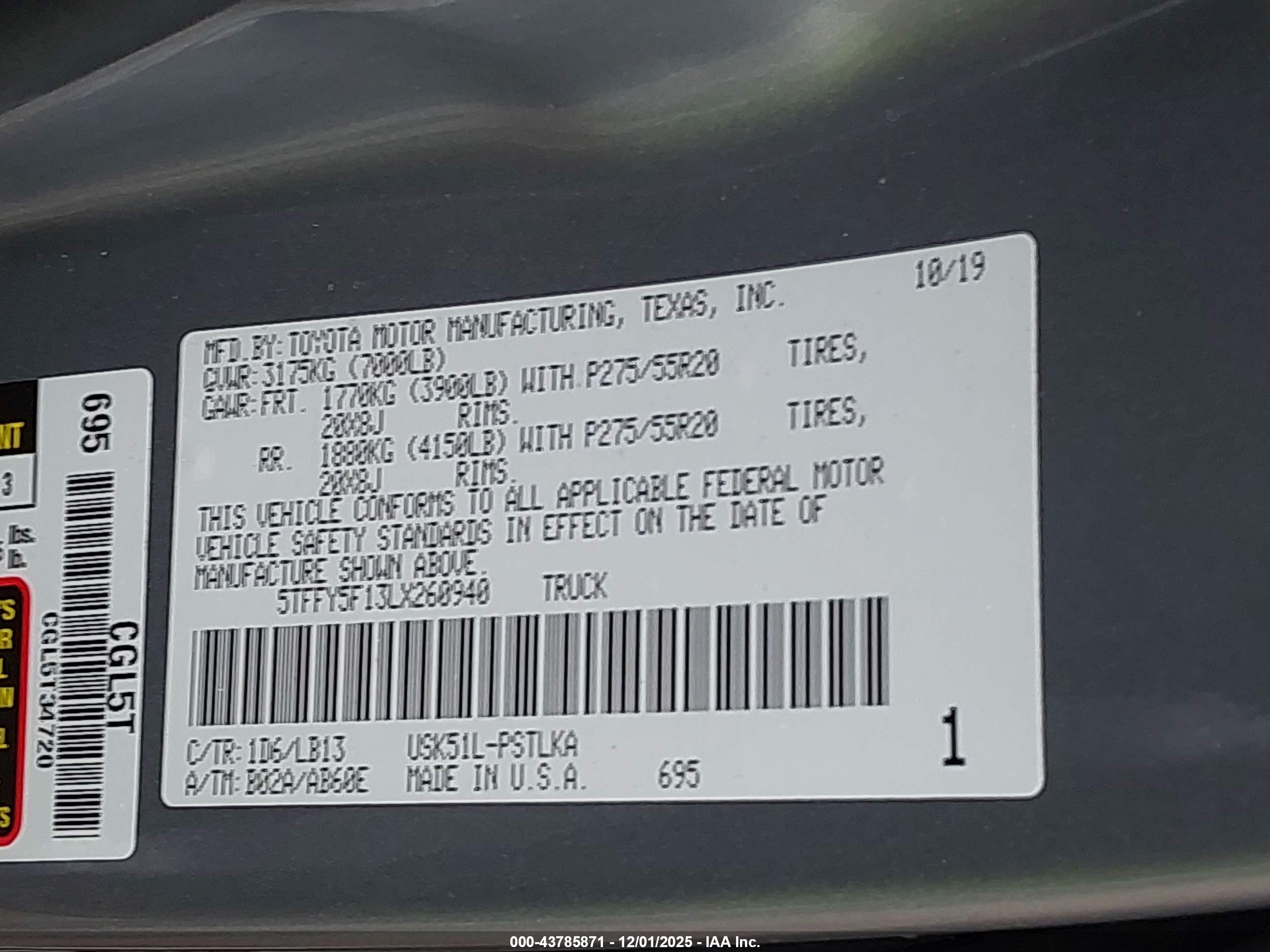 TOYOTA TUNDRA image 9