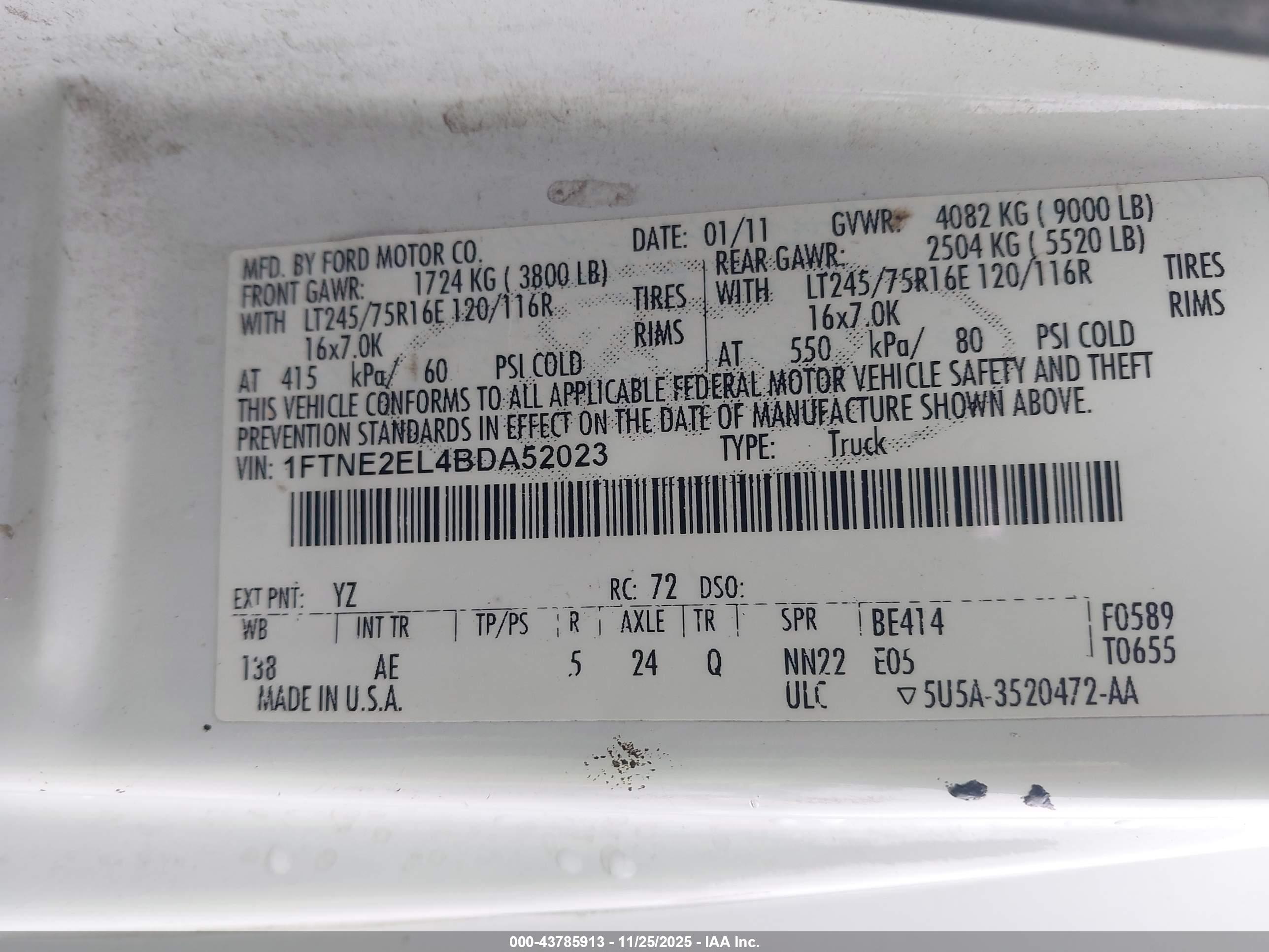 FORD E-250 image 9