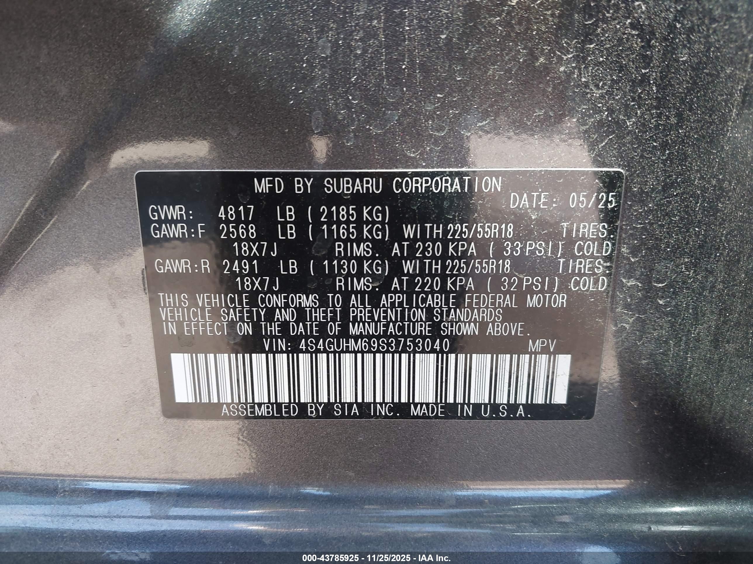 SUBARU CROSSTREK image 9