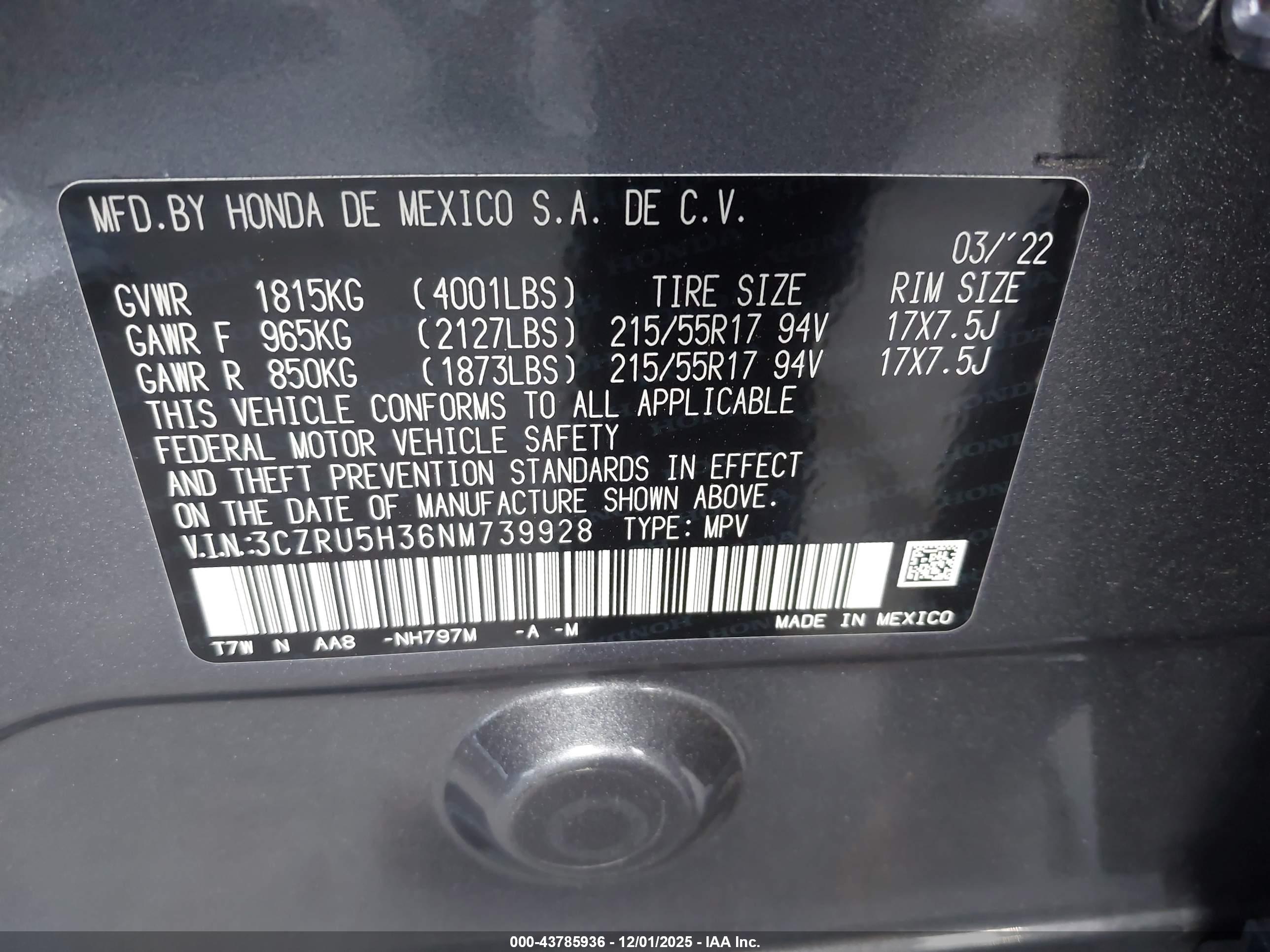 HONDA HR-V image 9