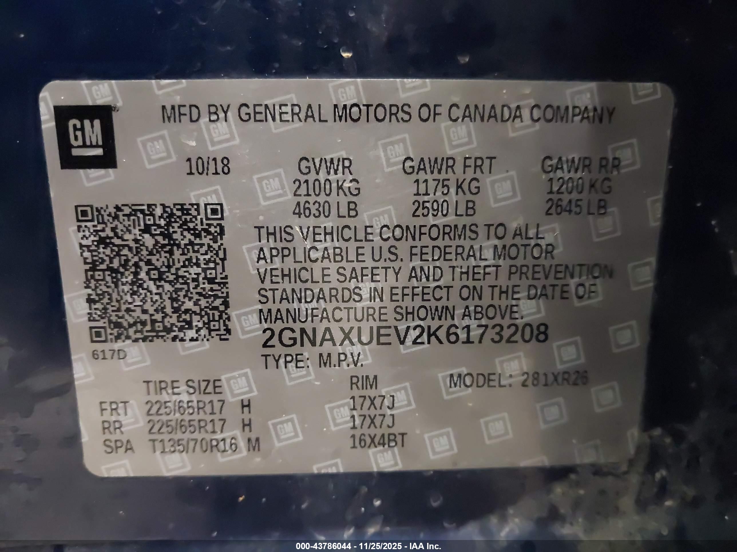 CHEVROLET EQUINOX image 9