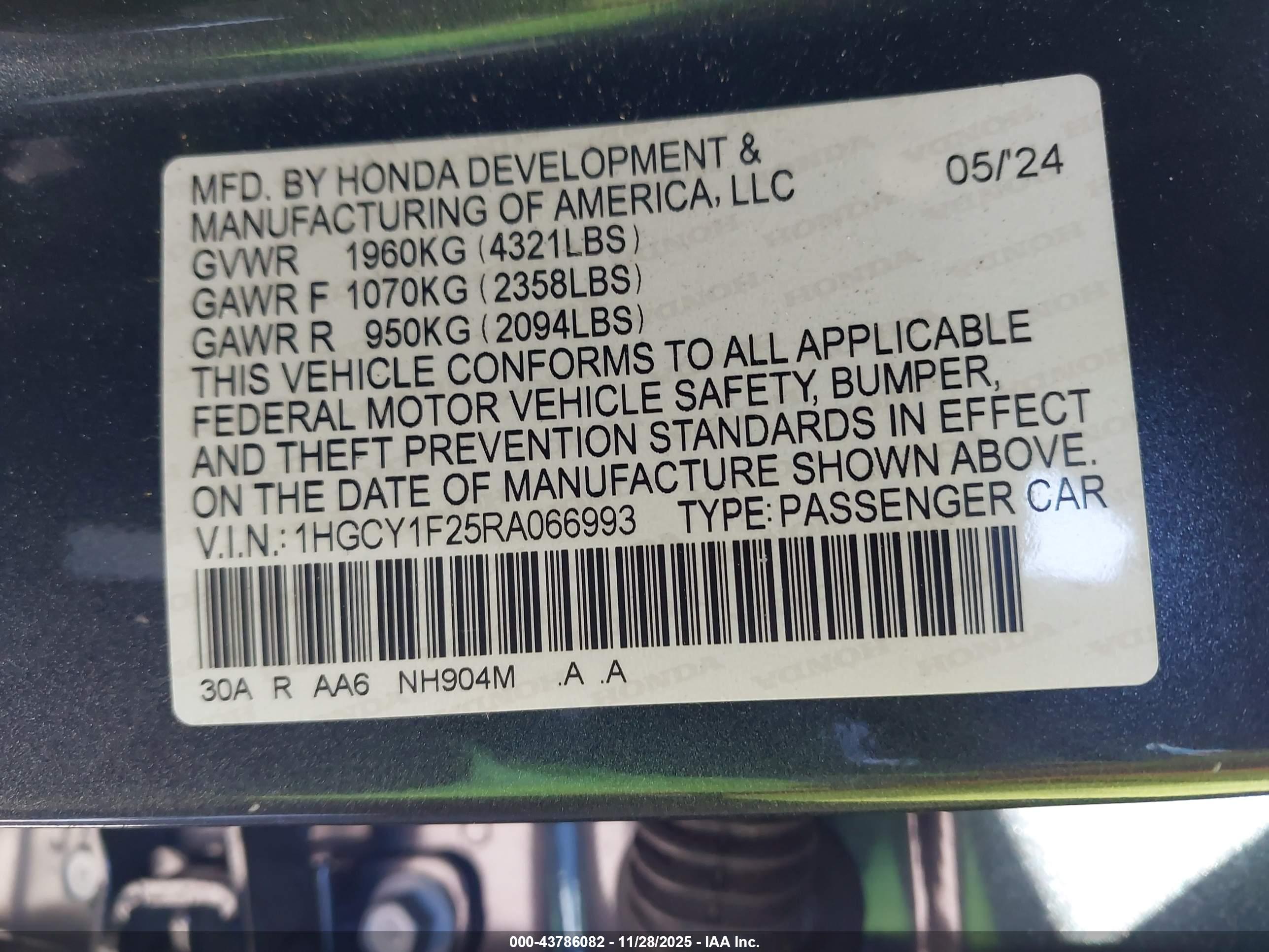 HONDA ACCORD image 9
