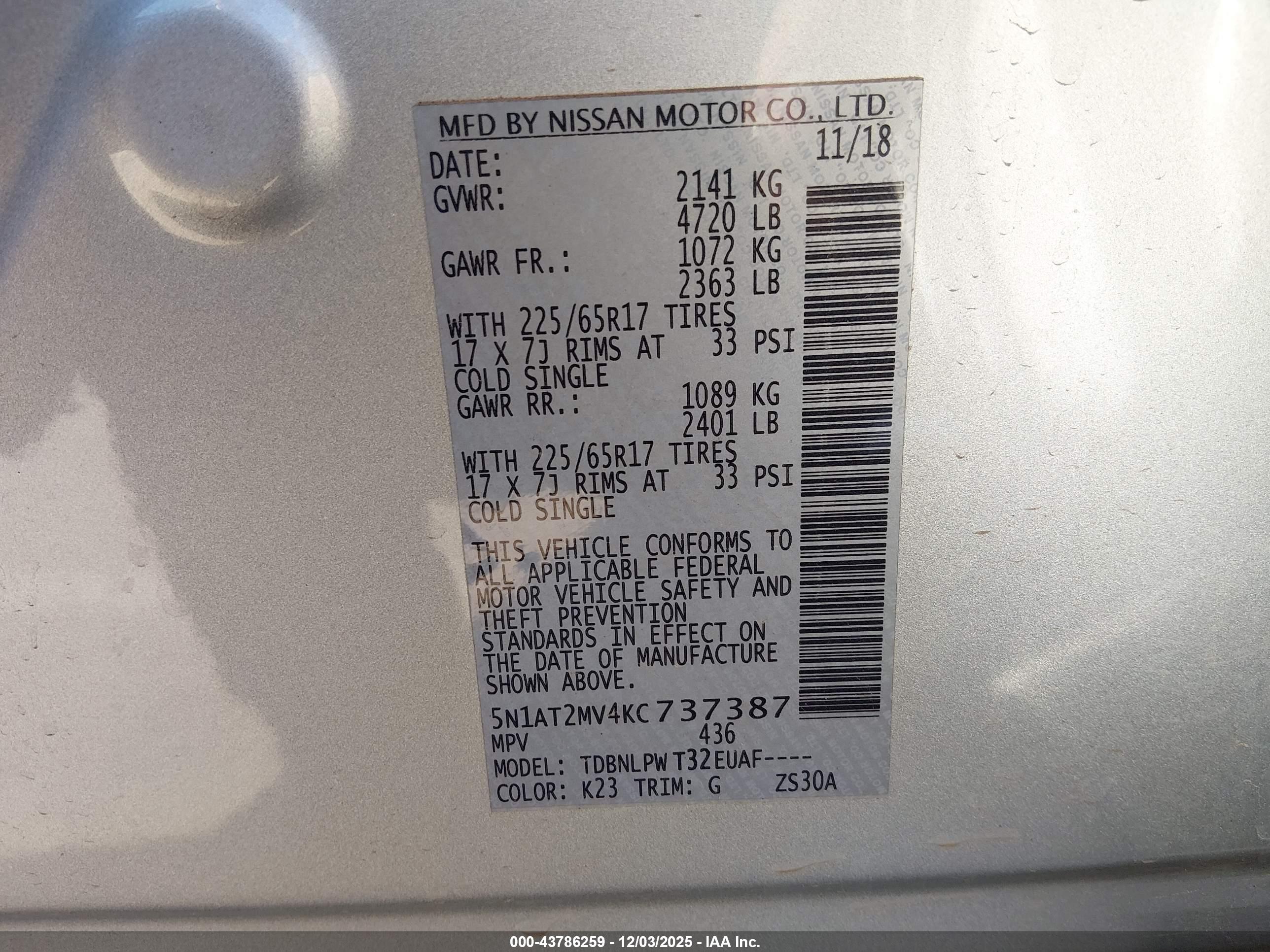 NISSAN ROGUE image 9