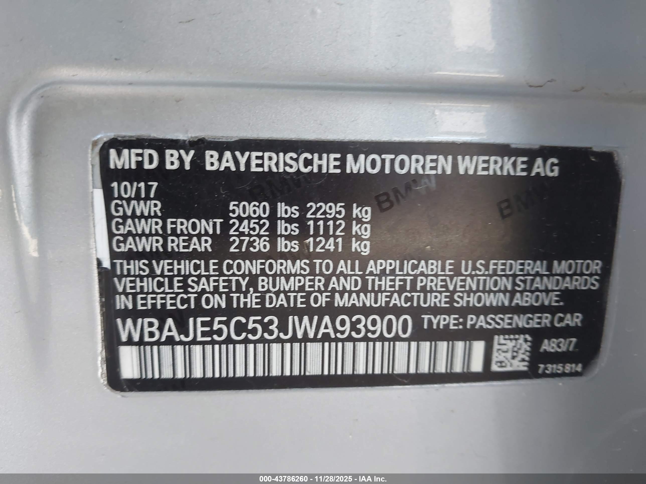 BMW 540I image 9