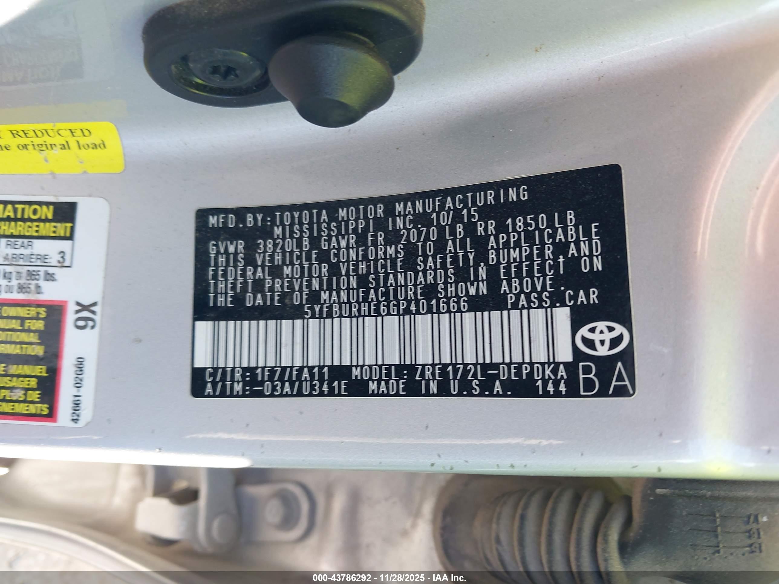 TOYOTA COROLLA image 9
