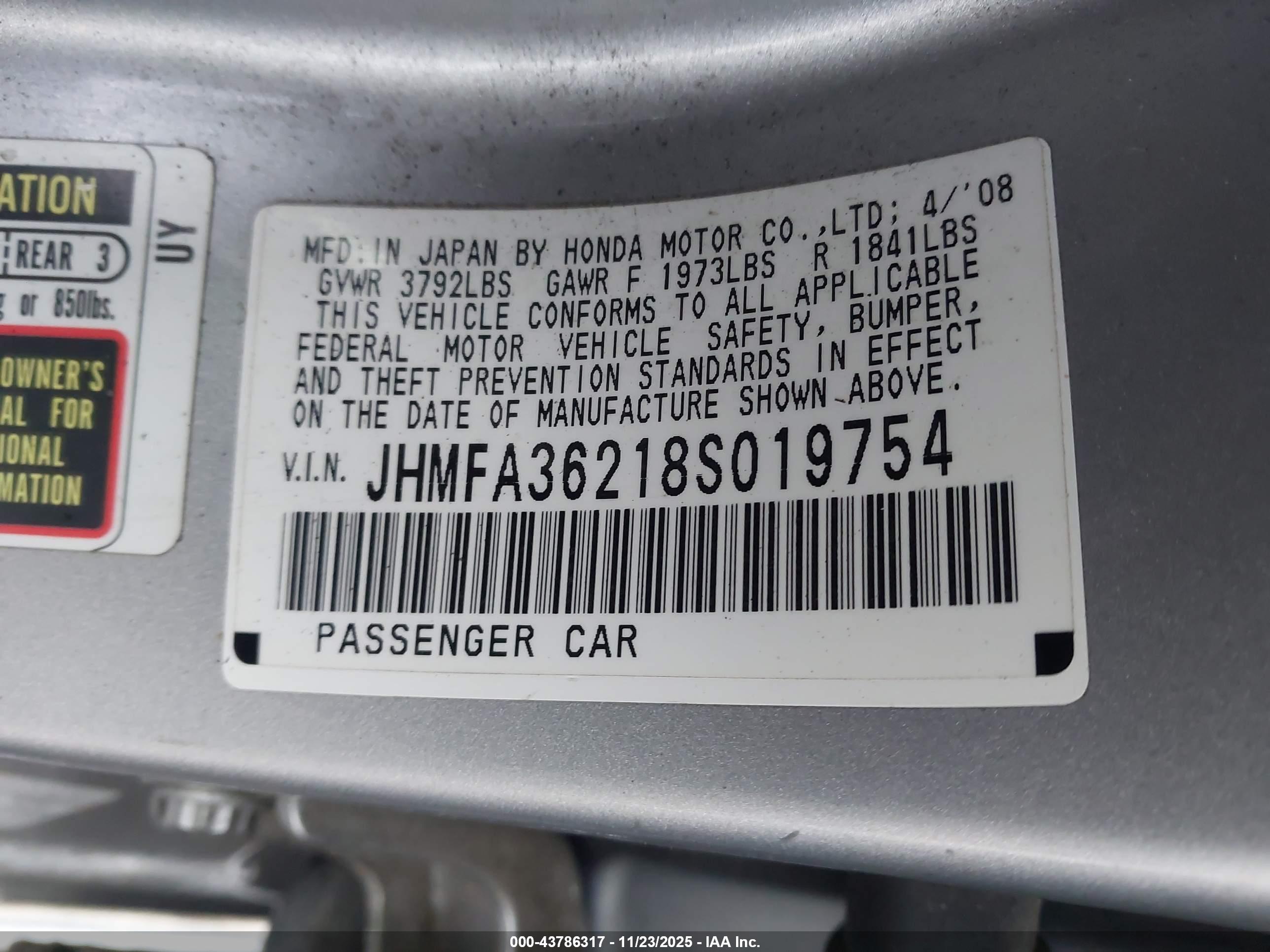 HONDA CIVIC image 9