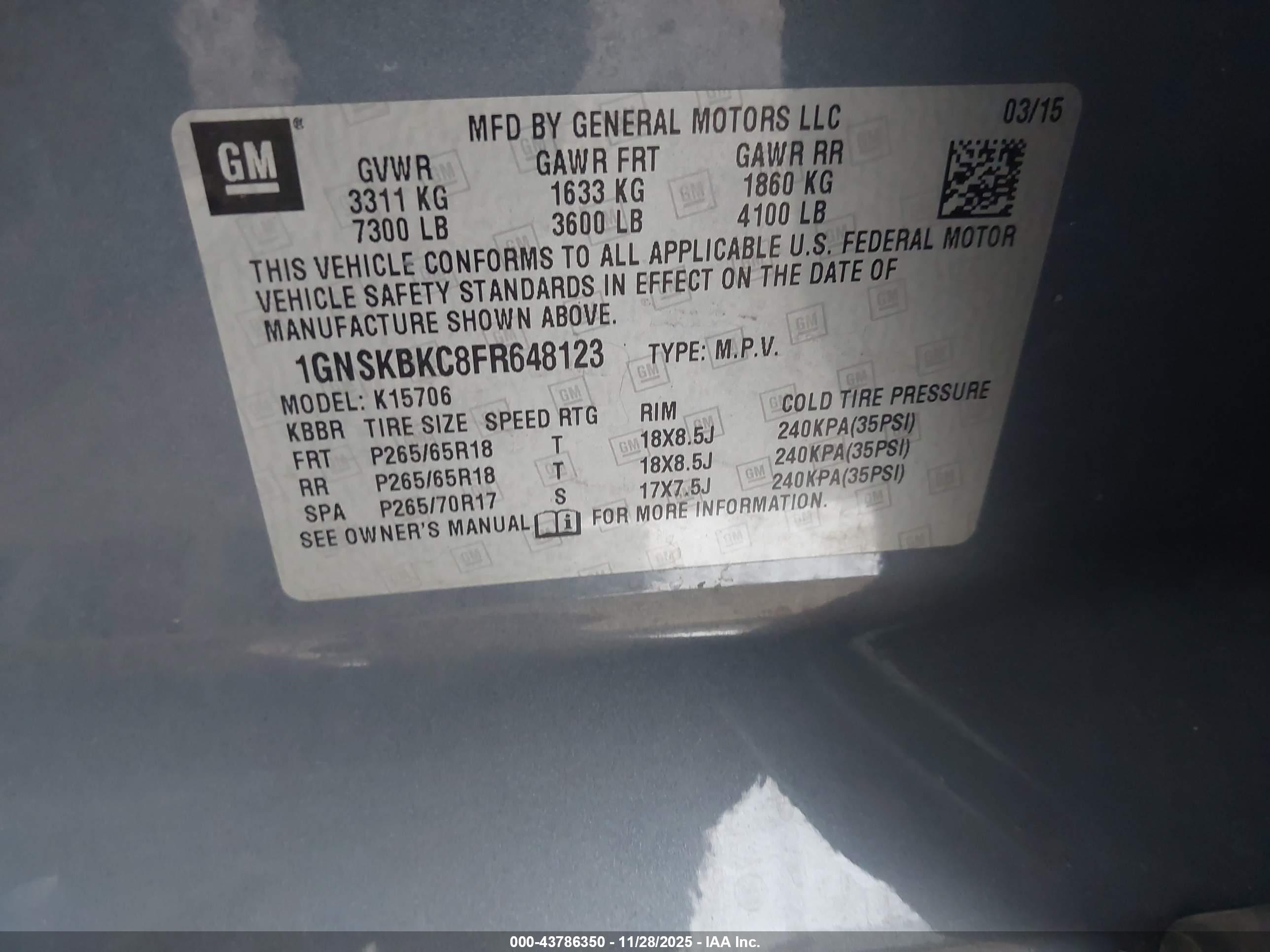 CHEVROLET TAHOE image 9