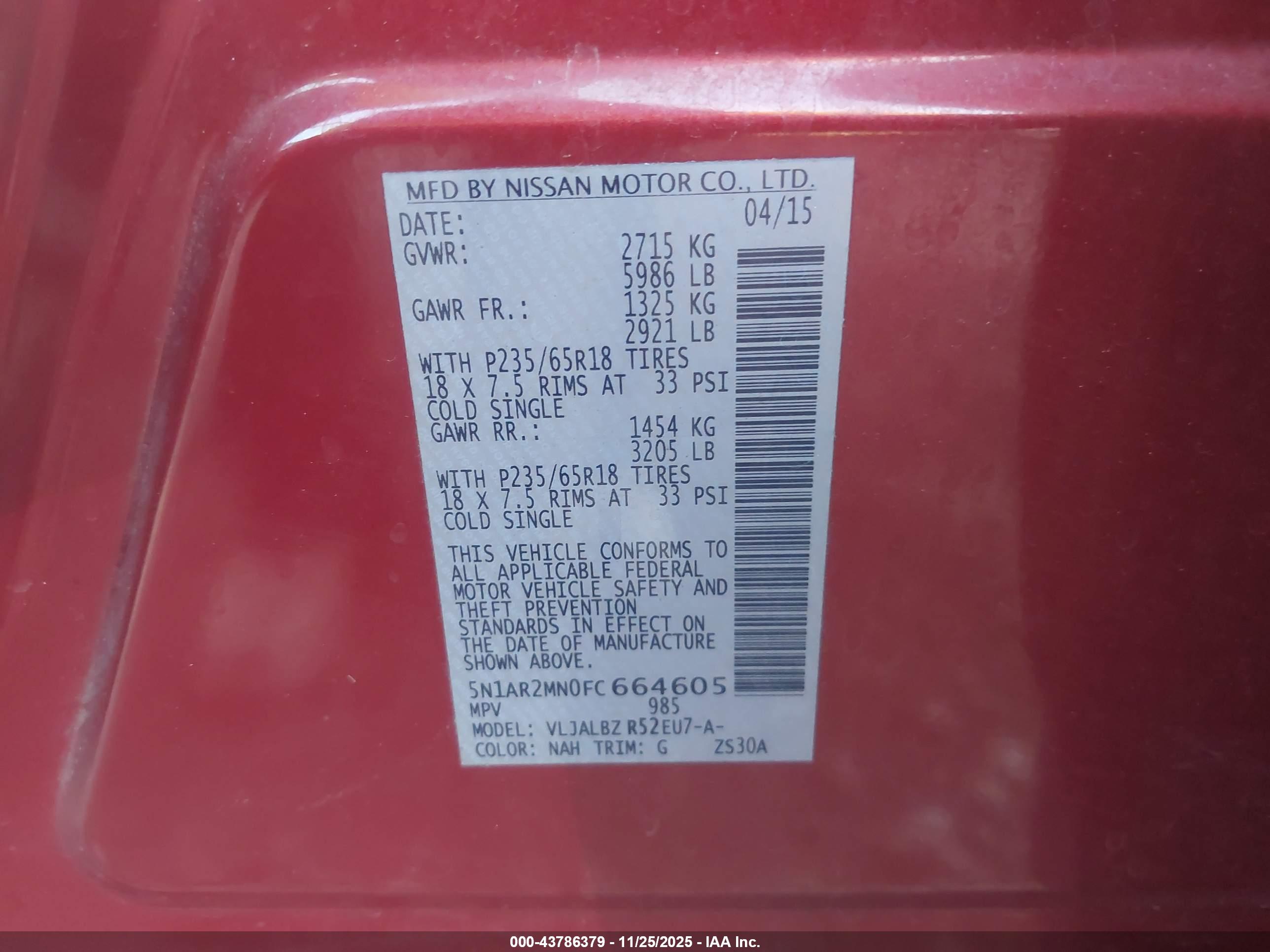 NISSAN PATHFINDER image 9