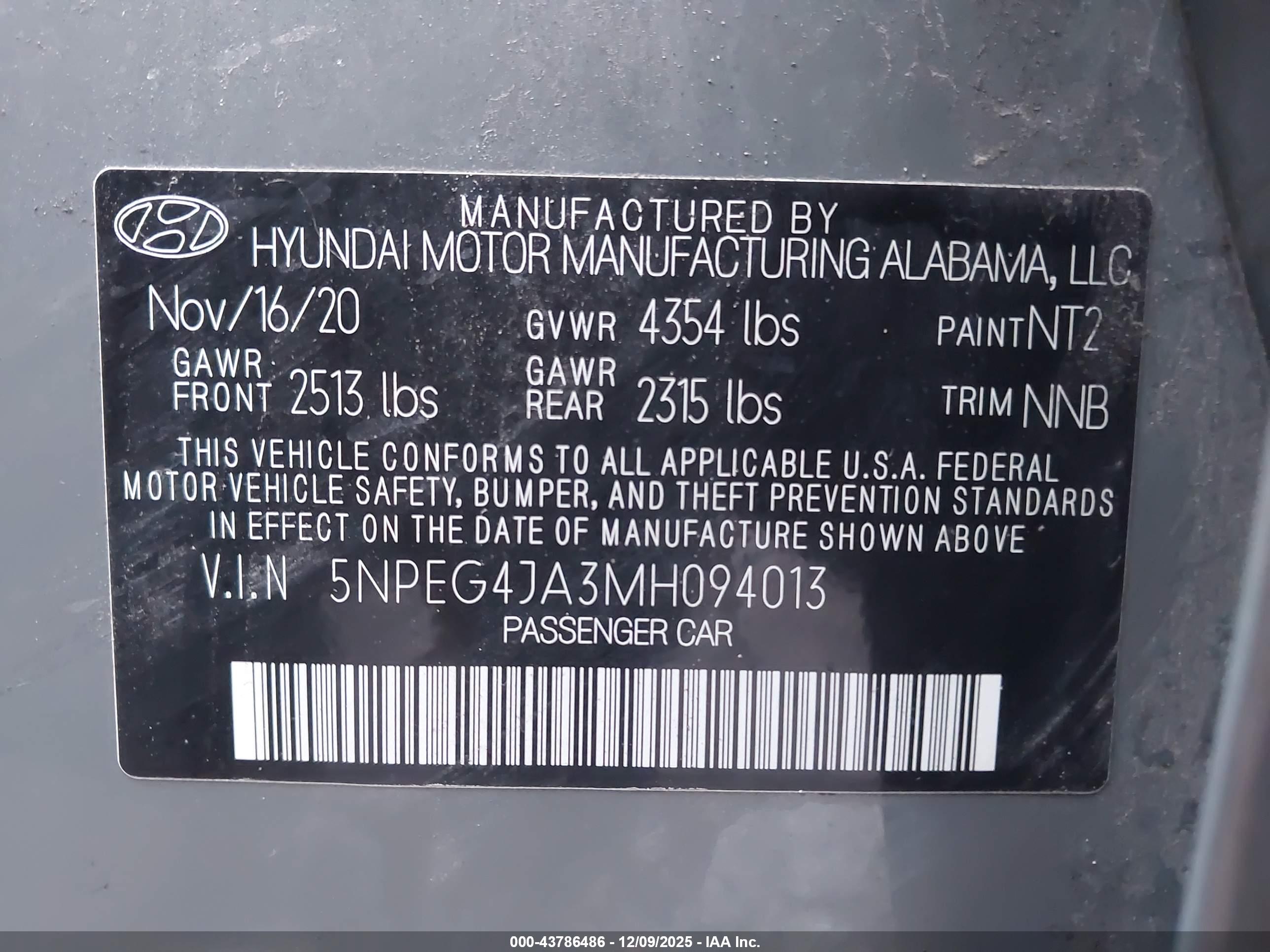 HYUNDAI SONATA image 9