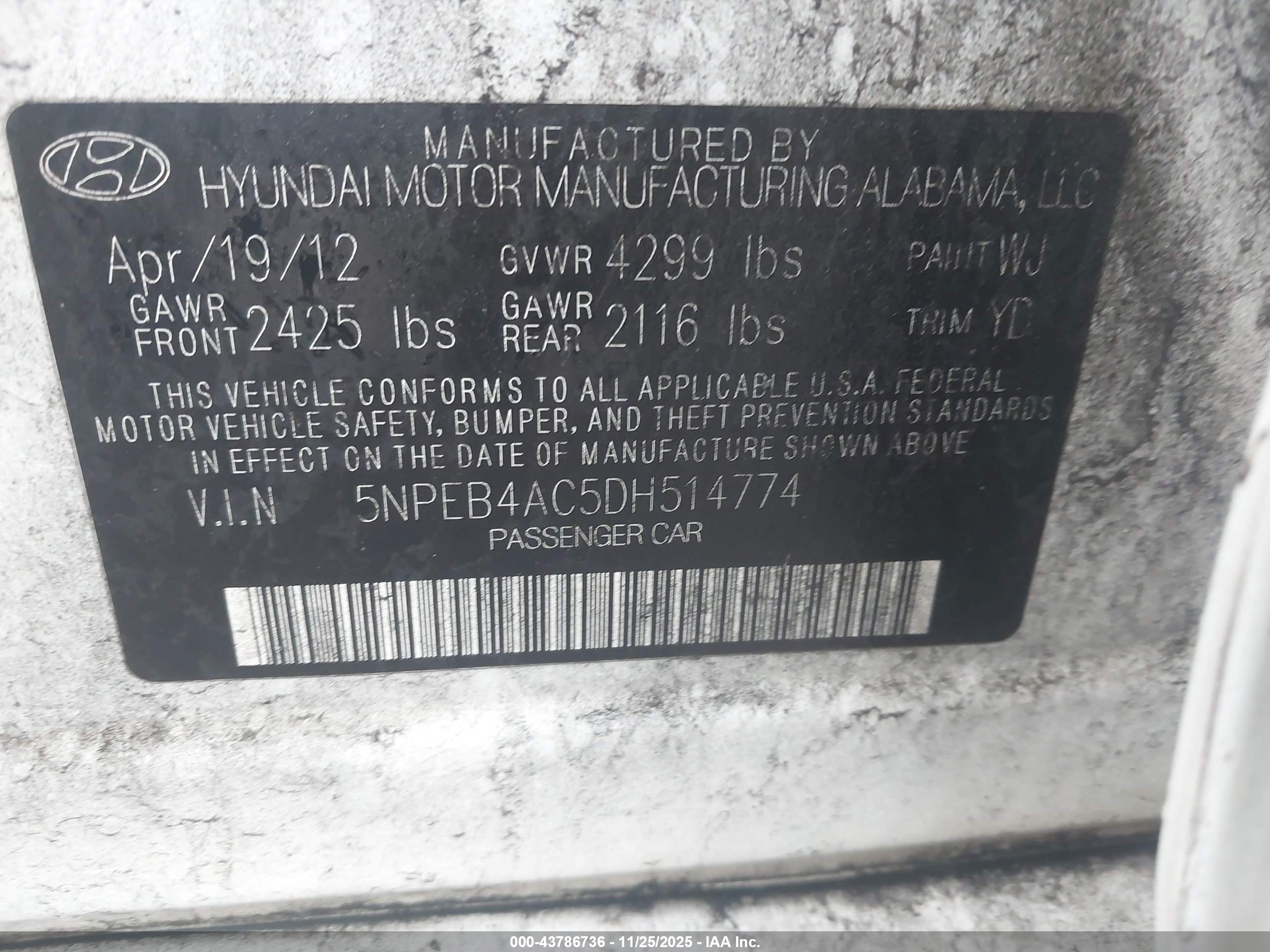 HYUNDAI SONATA image 9