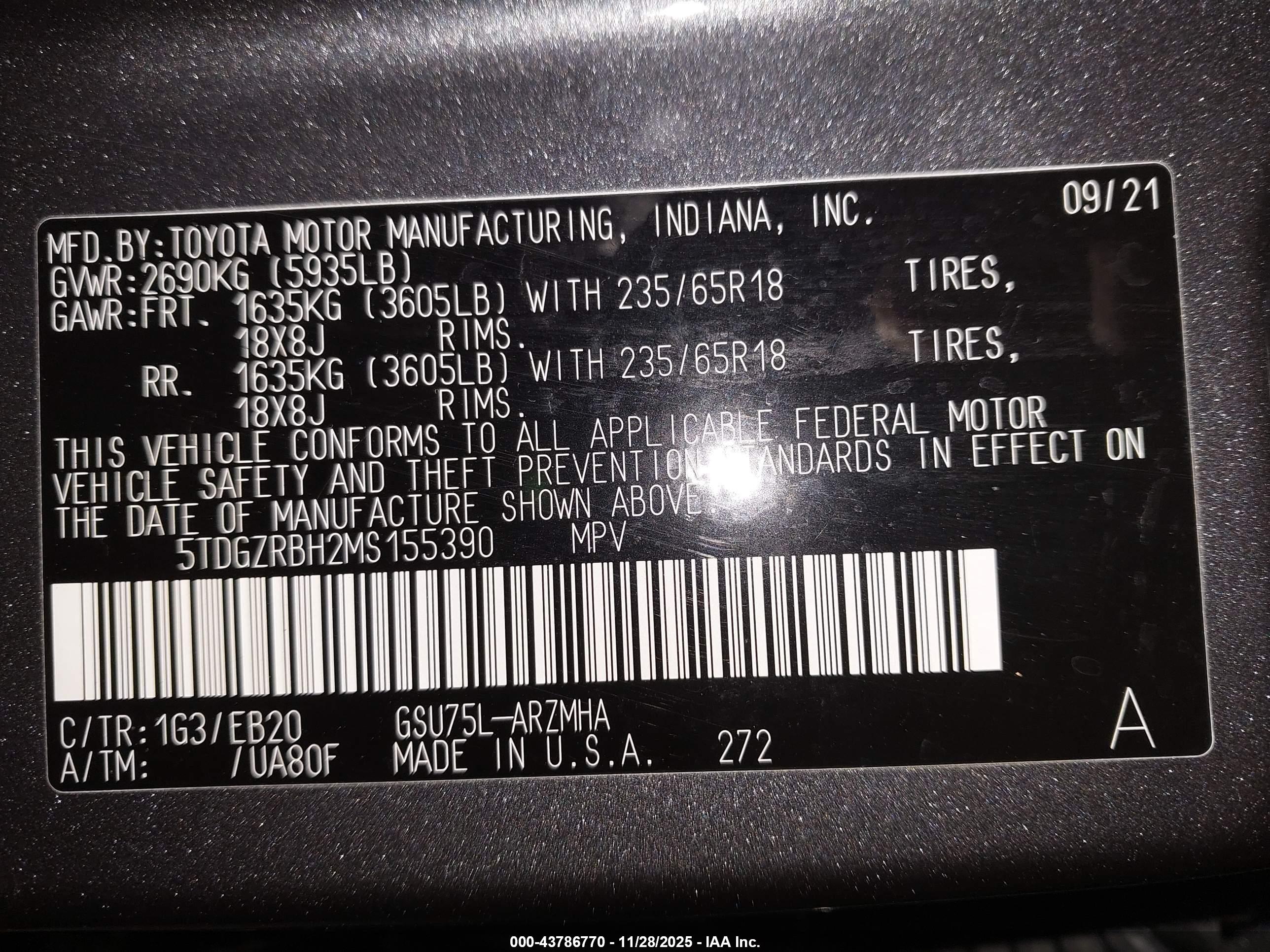 TOYOTA HIGHLANDER image 9