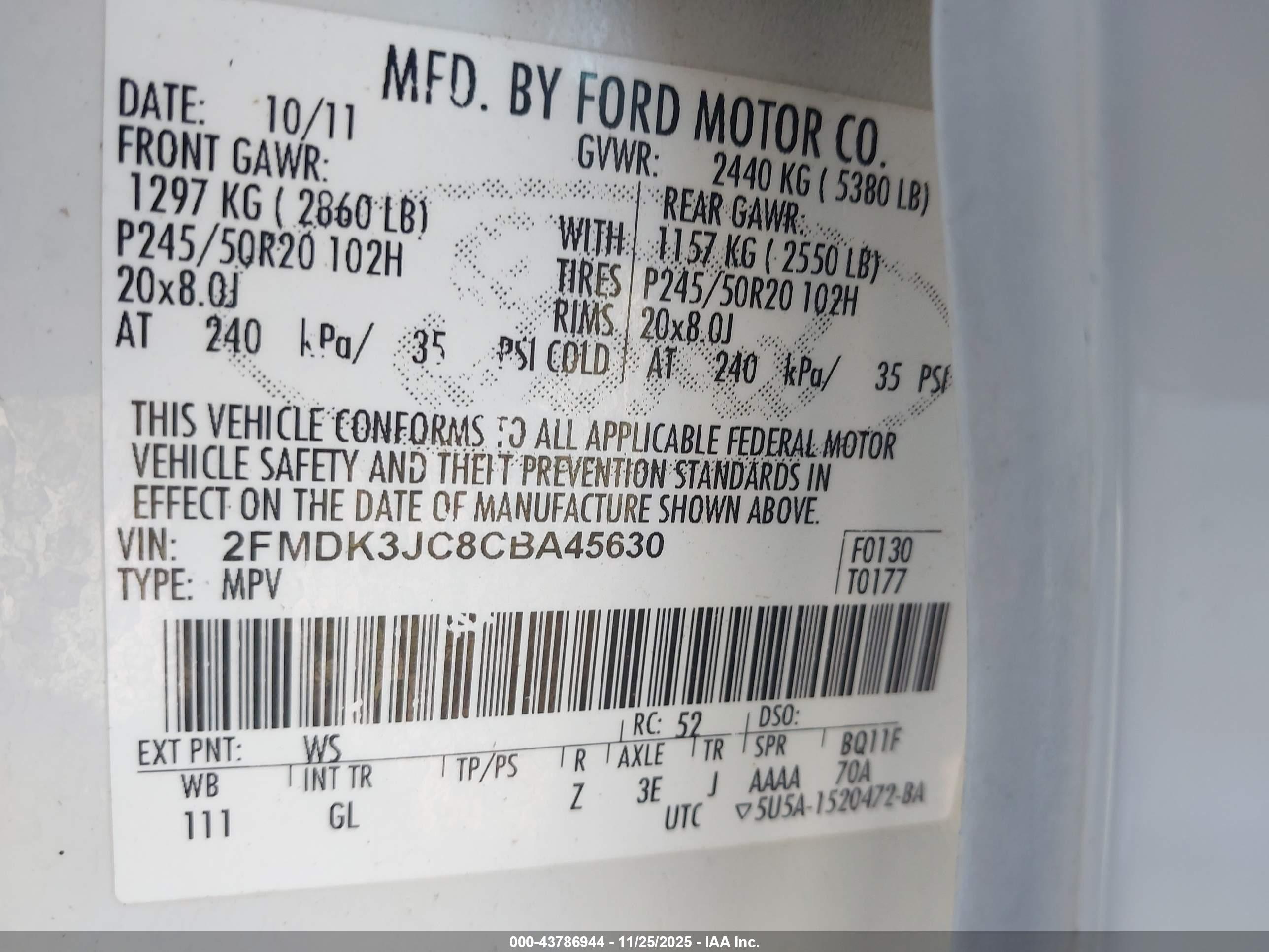 FORD EDGE image 9