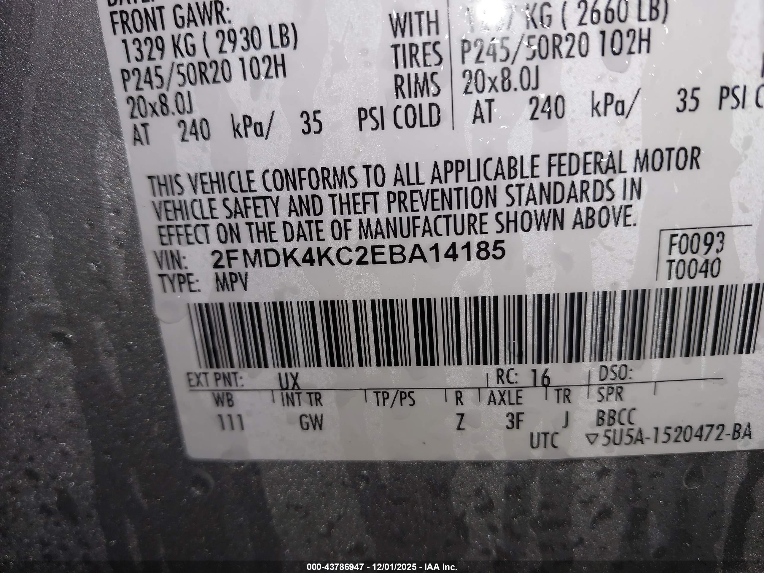 FORD EDGE image 9