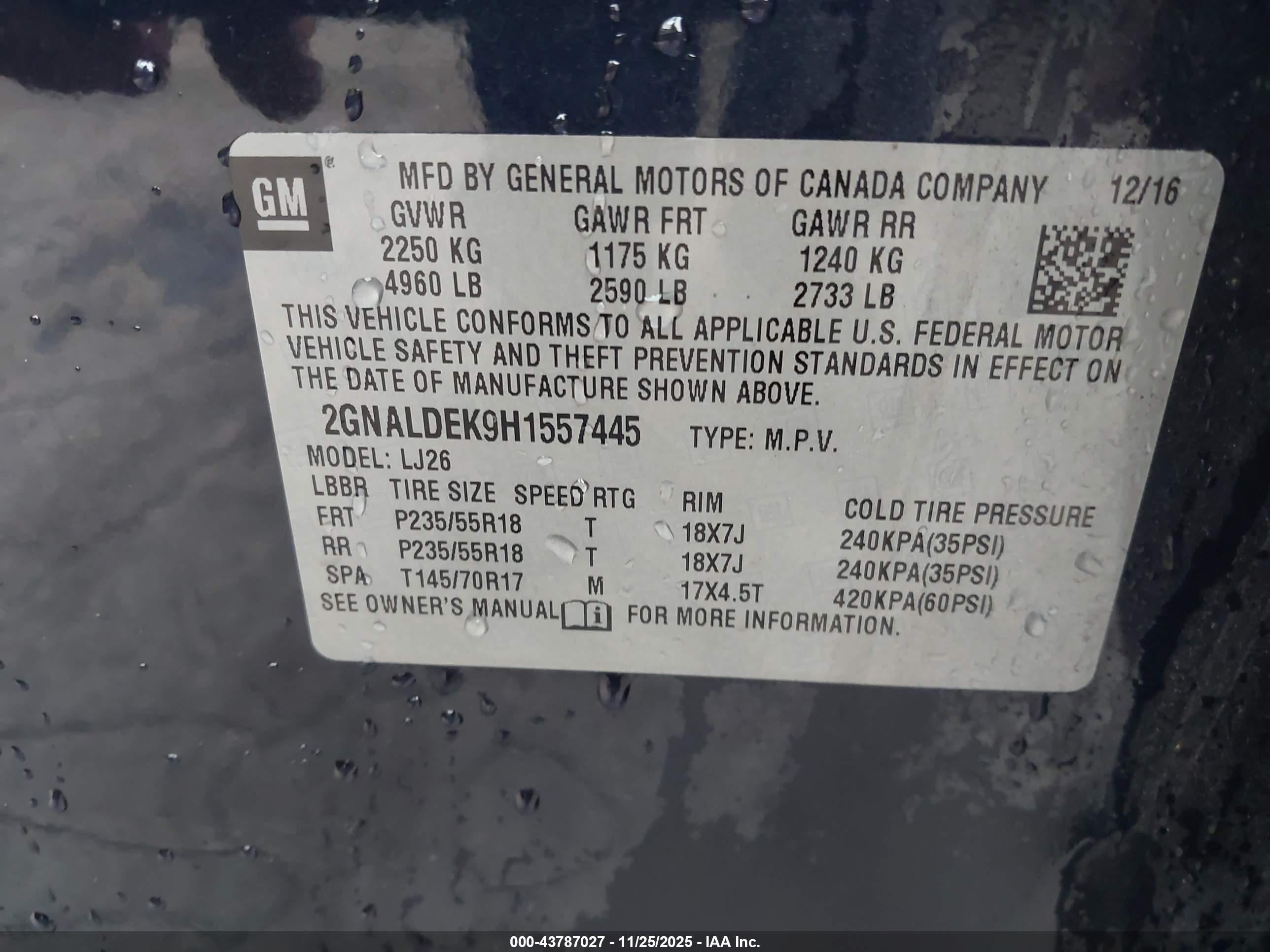 CHEVROLET EQUINOX image 9