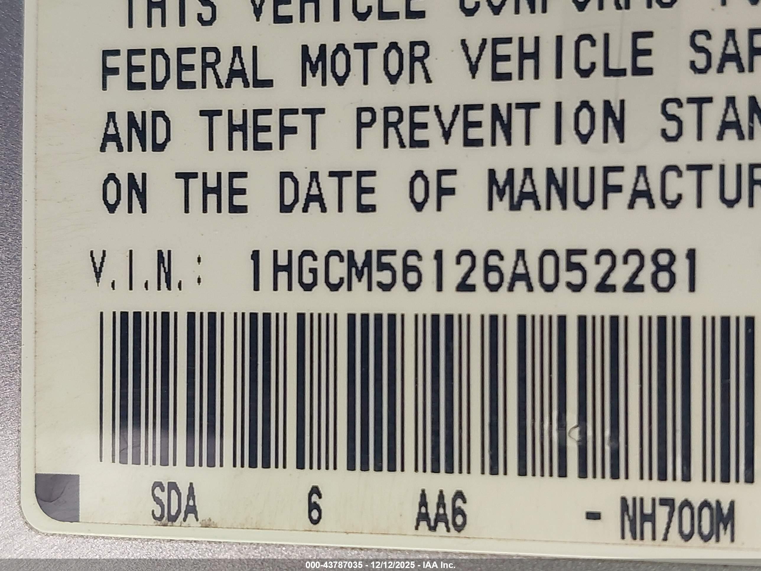 HONDA ACCORD image 9