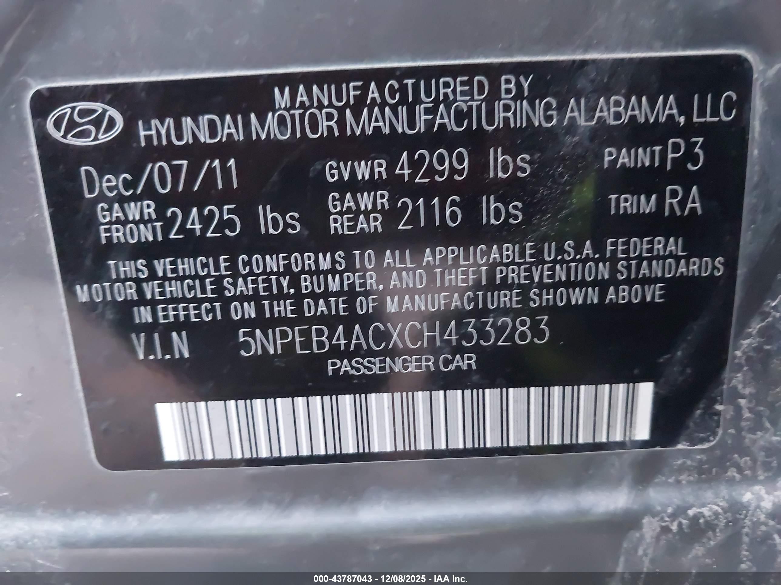 HYUNDAI SONATA image 9