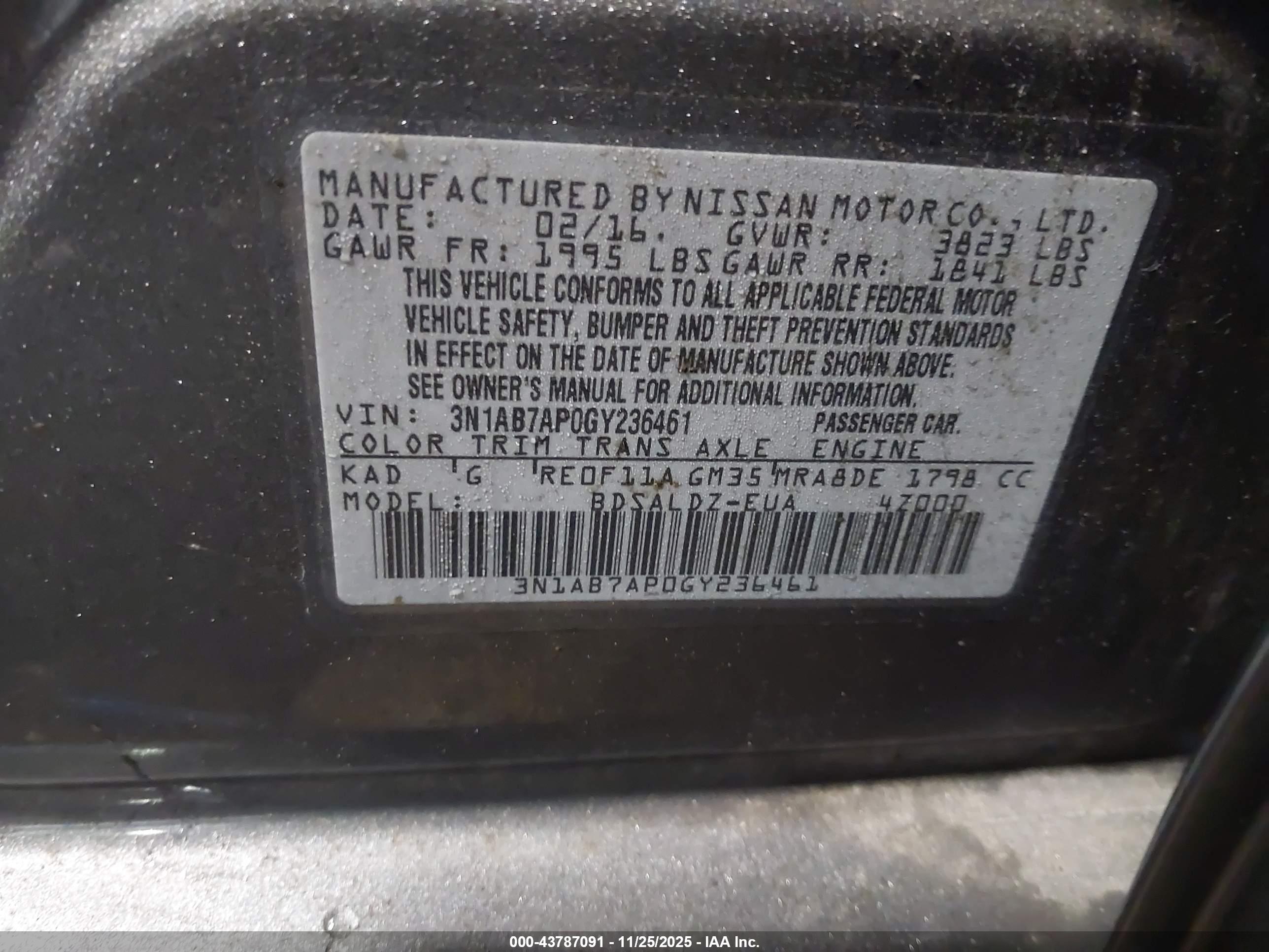 NISSAN SENTRA image 9