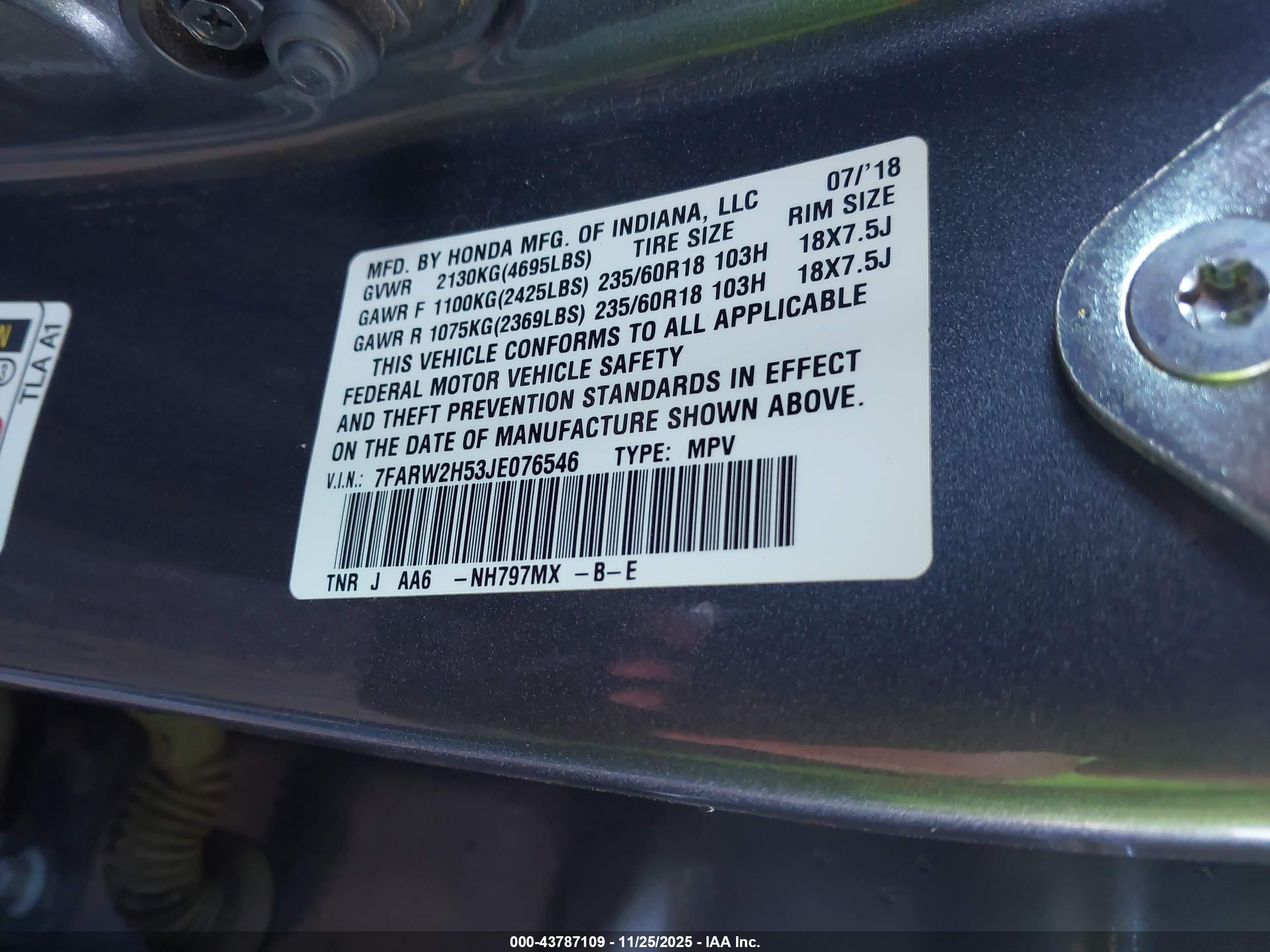 HONDA CR-V image 9