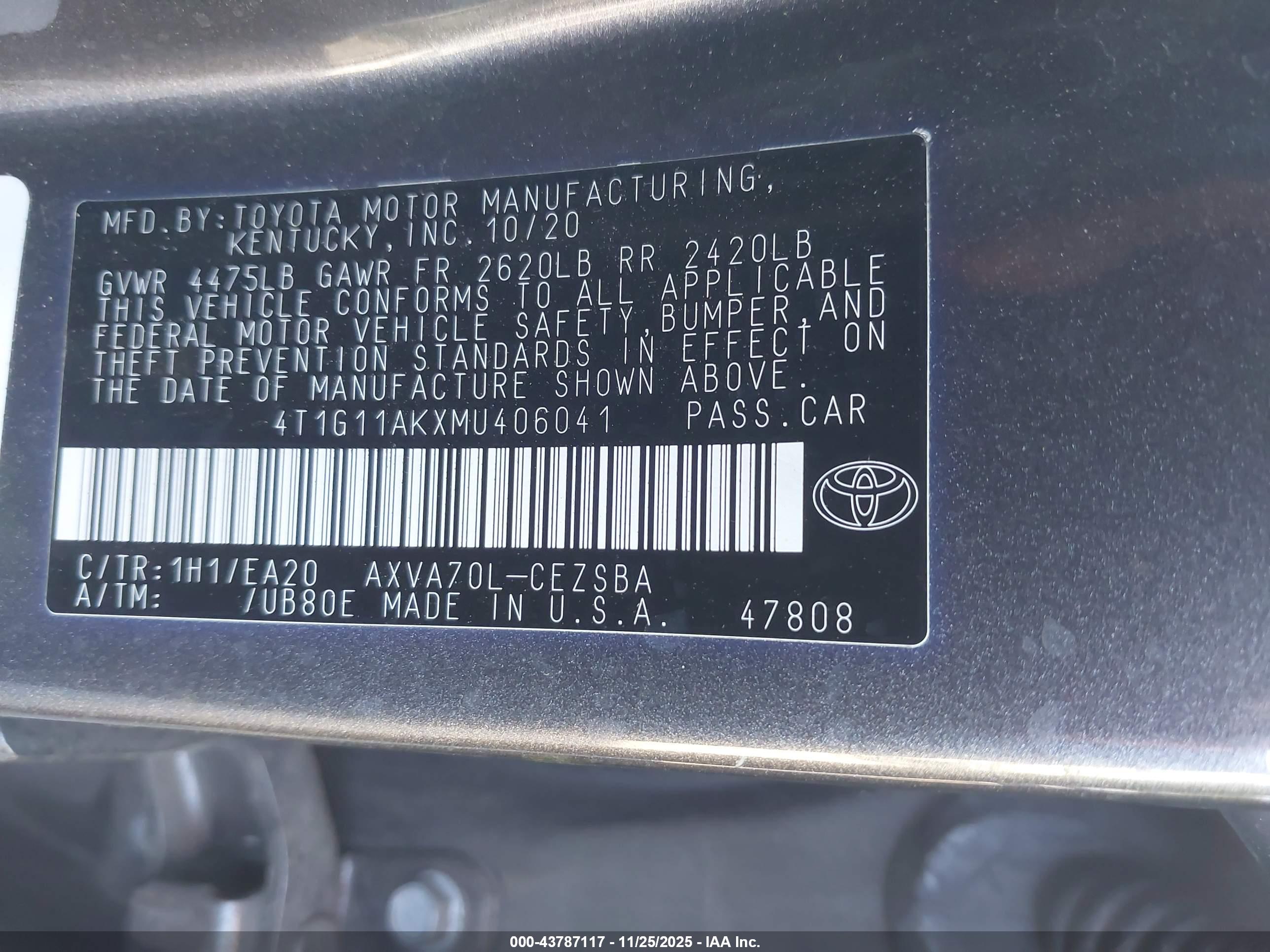 TOYOTA CAMRY image 9
