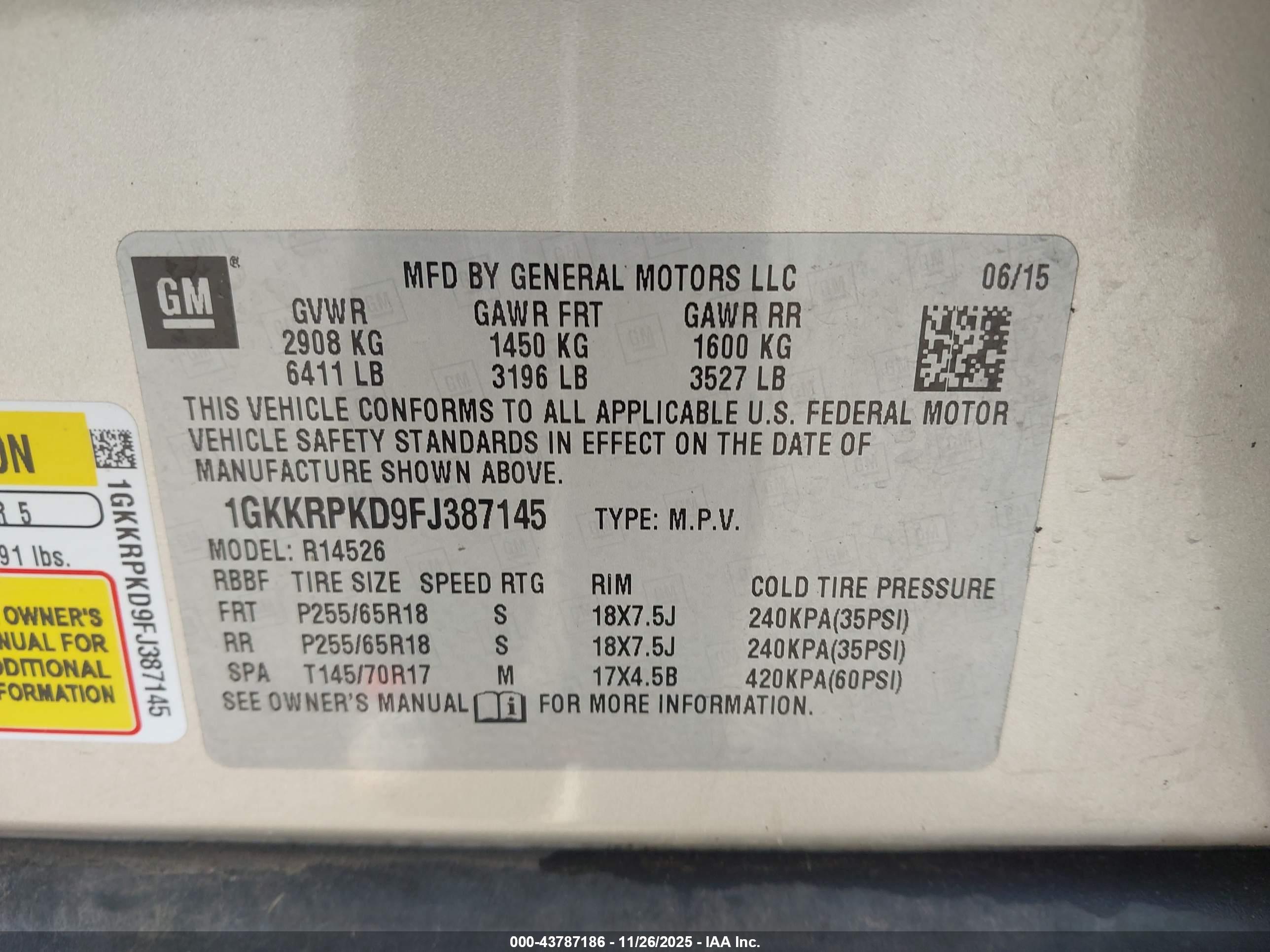 GMC ACADIA image 9