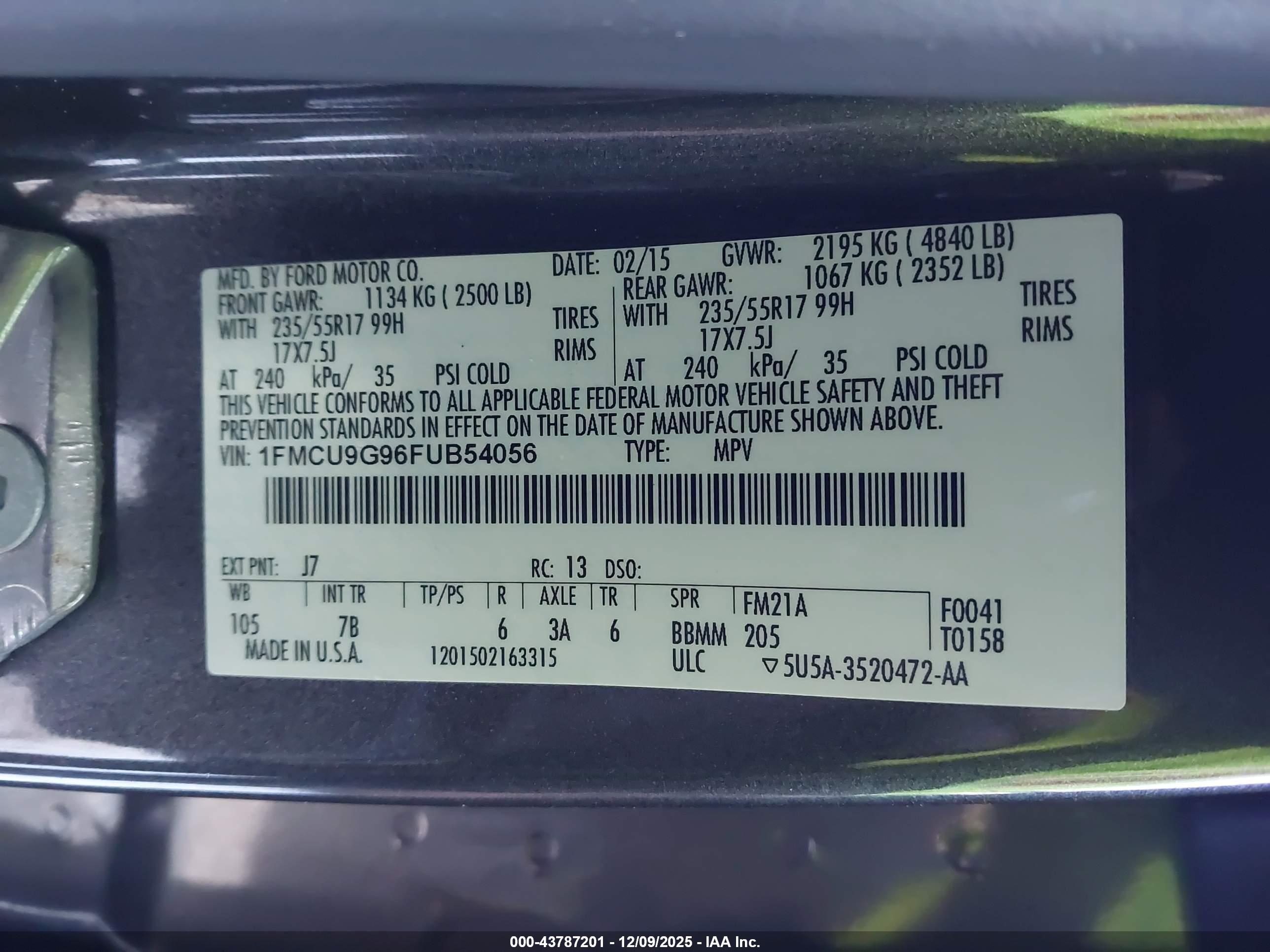 FORD ESCAPE image 9