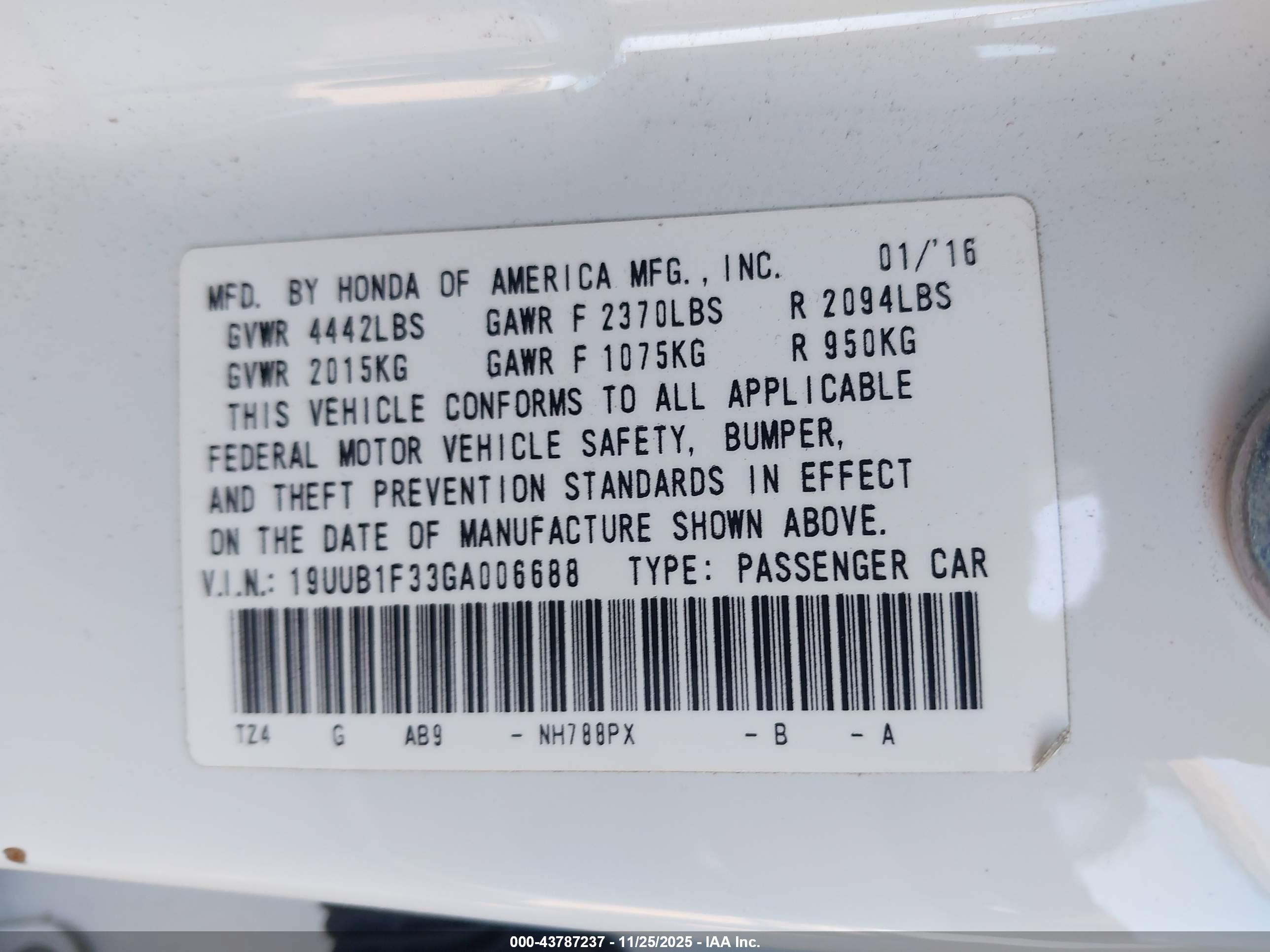 ACURA TLX image 9