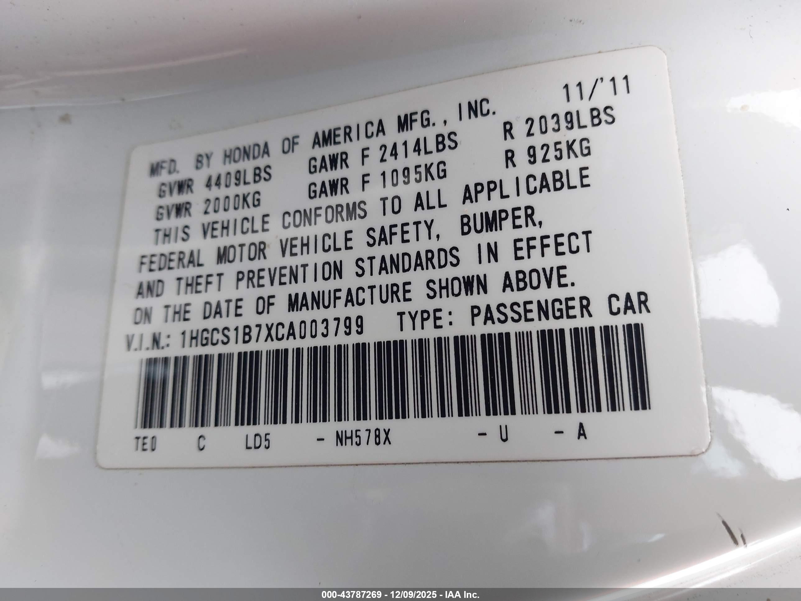 HONDA ACCORD image 9