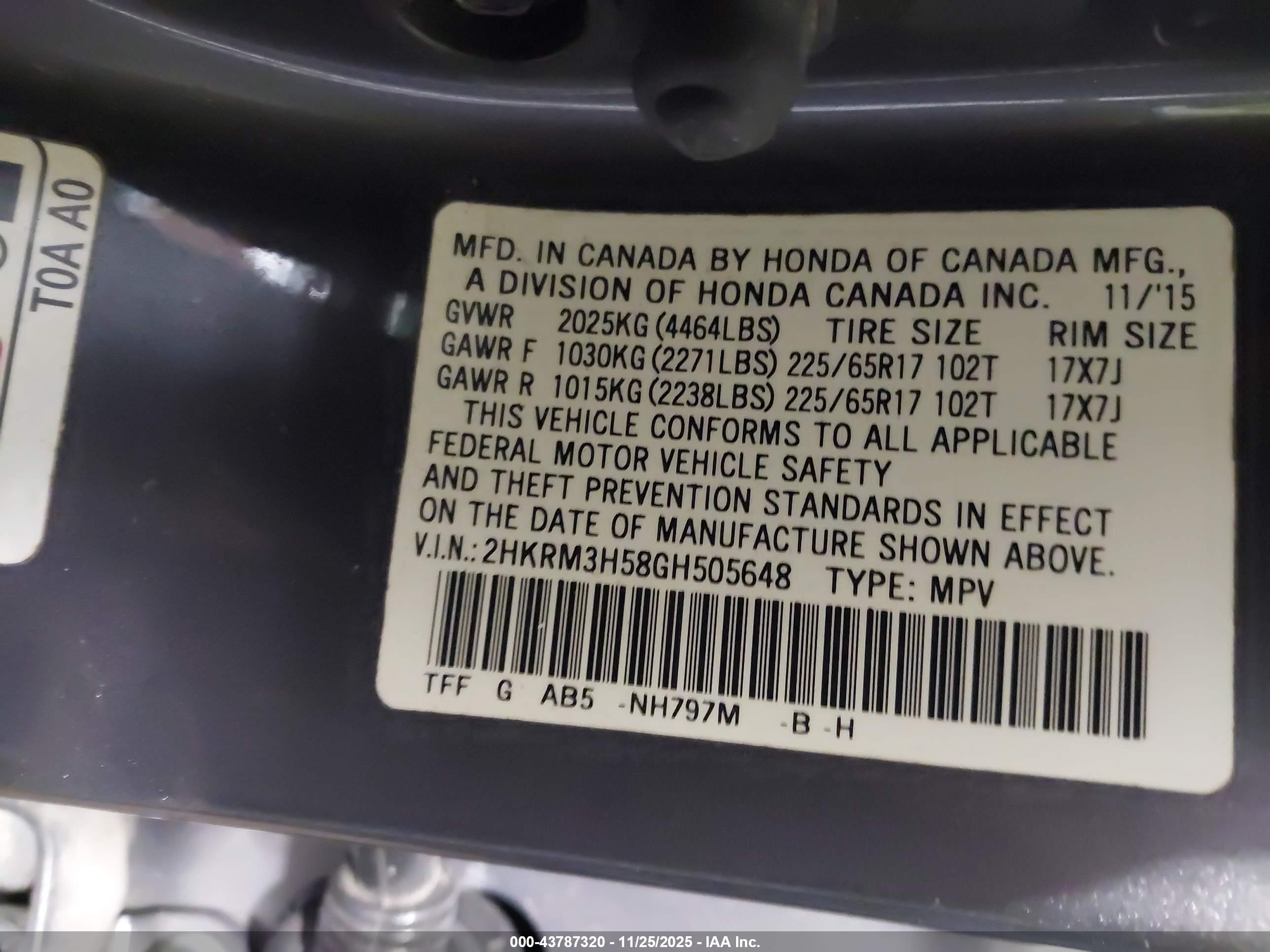 HONDA CR-V image 9