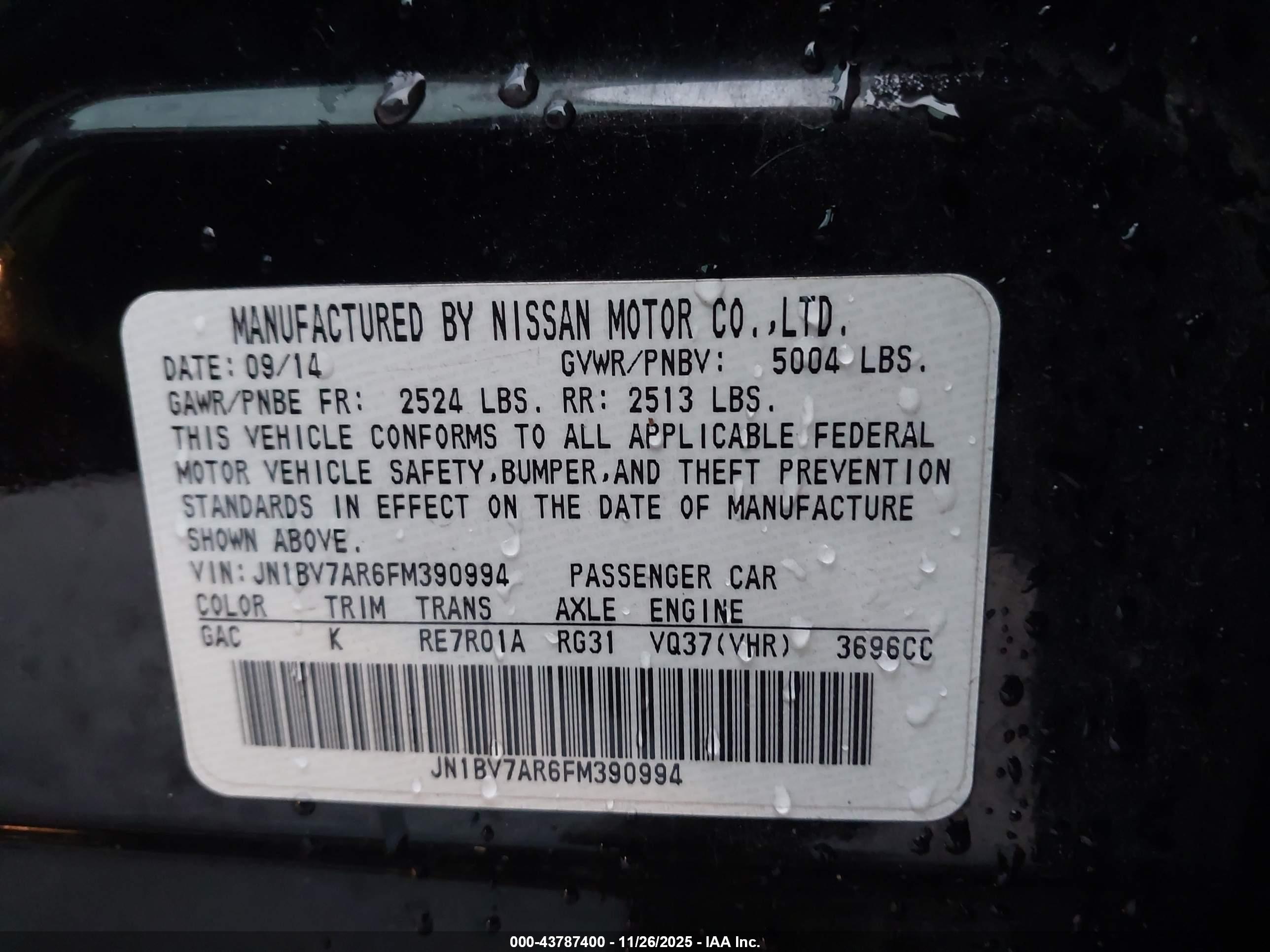 INFINITI Q50 image 9