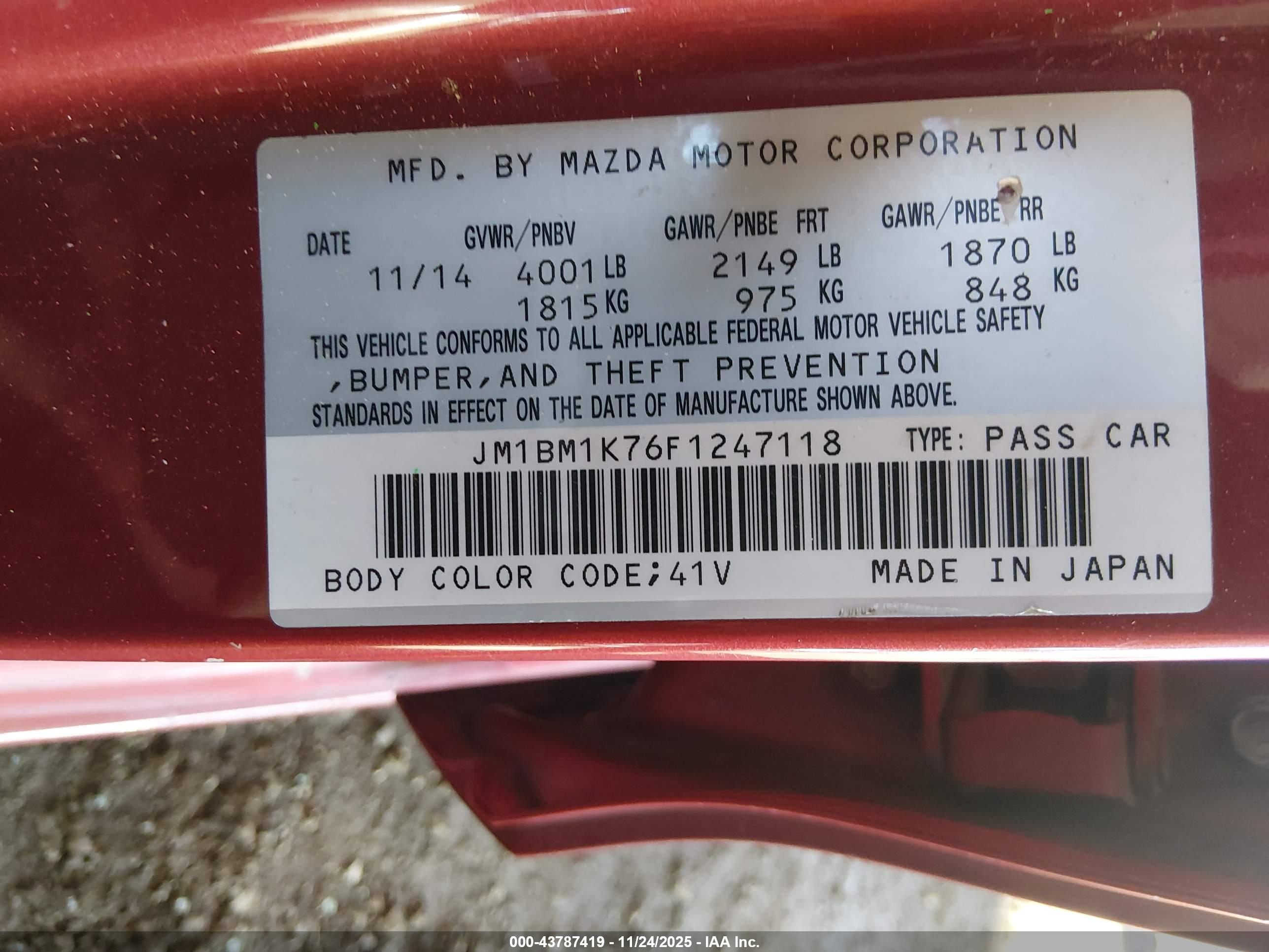 MAZDA MAZDA3 image 9